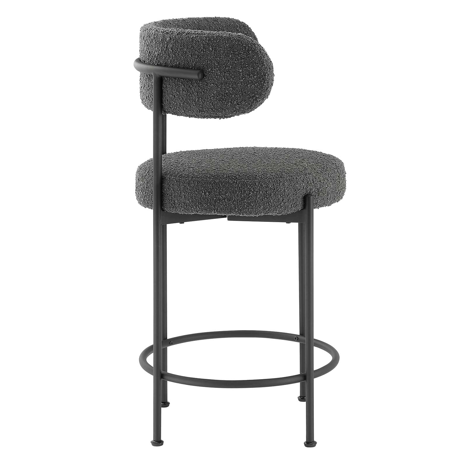 Albie Boucle Fabric Counter Stools - Set of 2 By Modway - EEI-6518 - Image 2