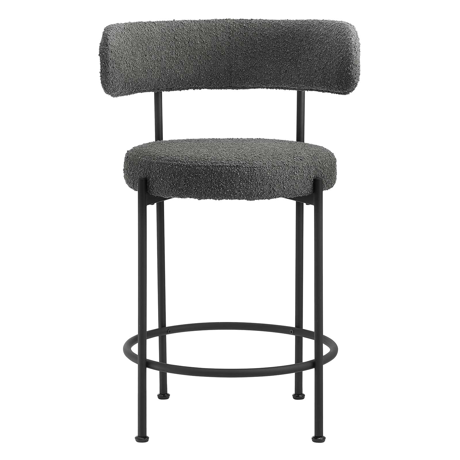 Albie Boucle Fabric Counter Stools - Set of 2 By Modway - EEI-6518 - Image 4