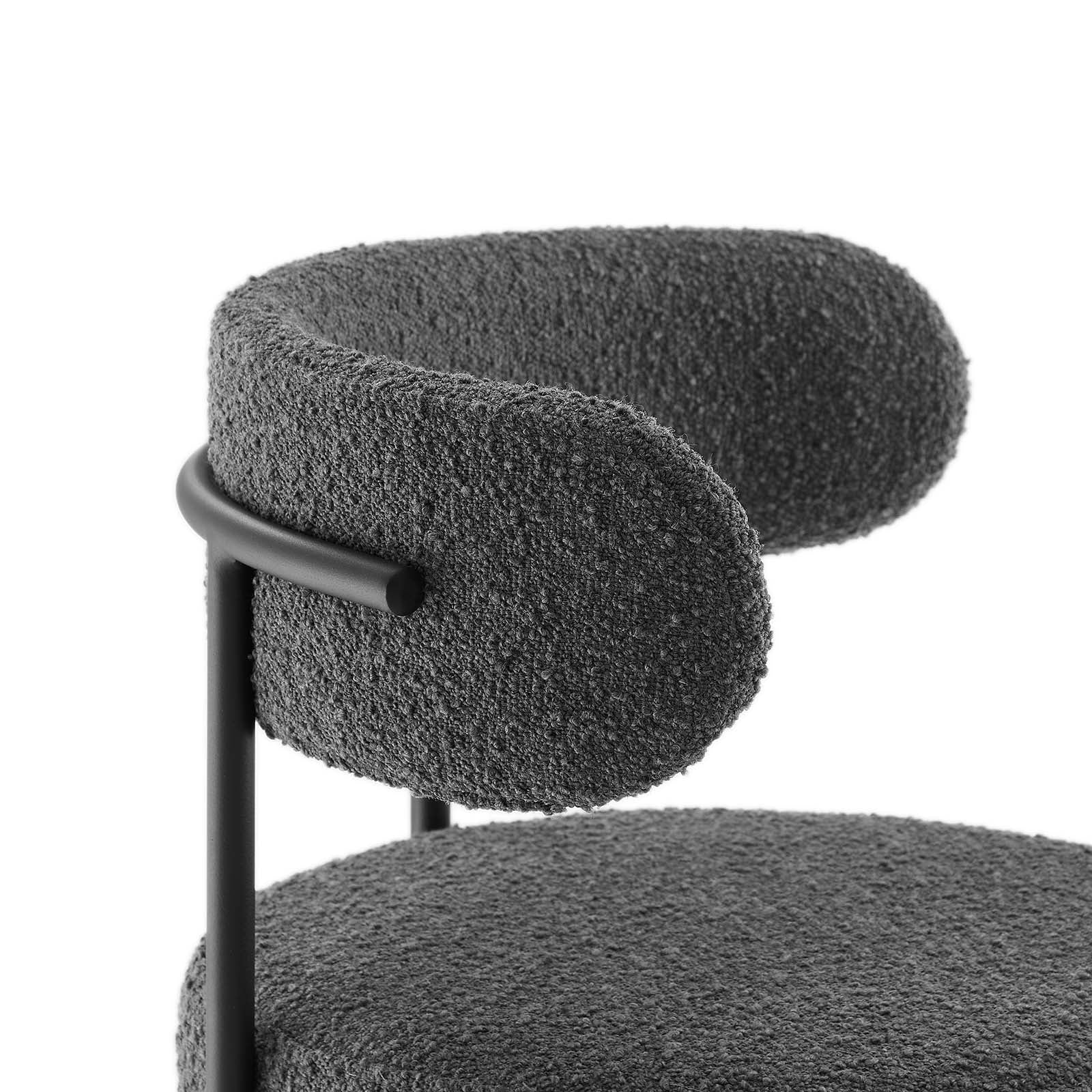 Albie Boucle Fabric Counter Stools - Set of 2 By Modway - EEI-6518 - Image 5