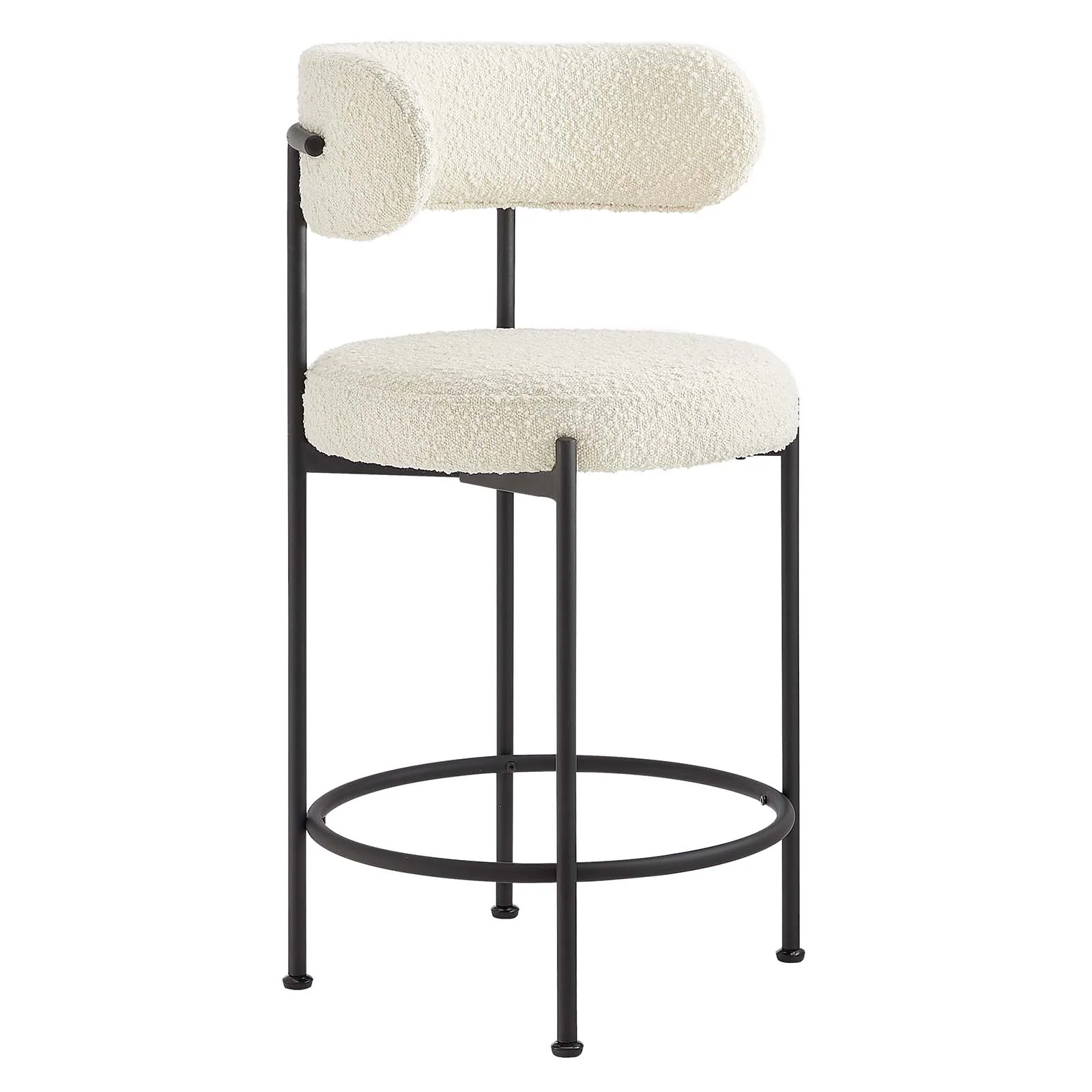 Albie Boucle Fabric Counter Stools - Set of 2 By Modway - EEI-6518 - Image 9