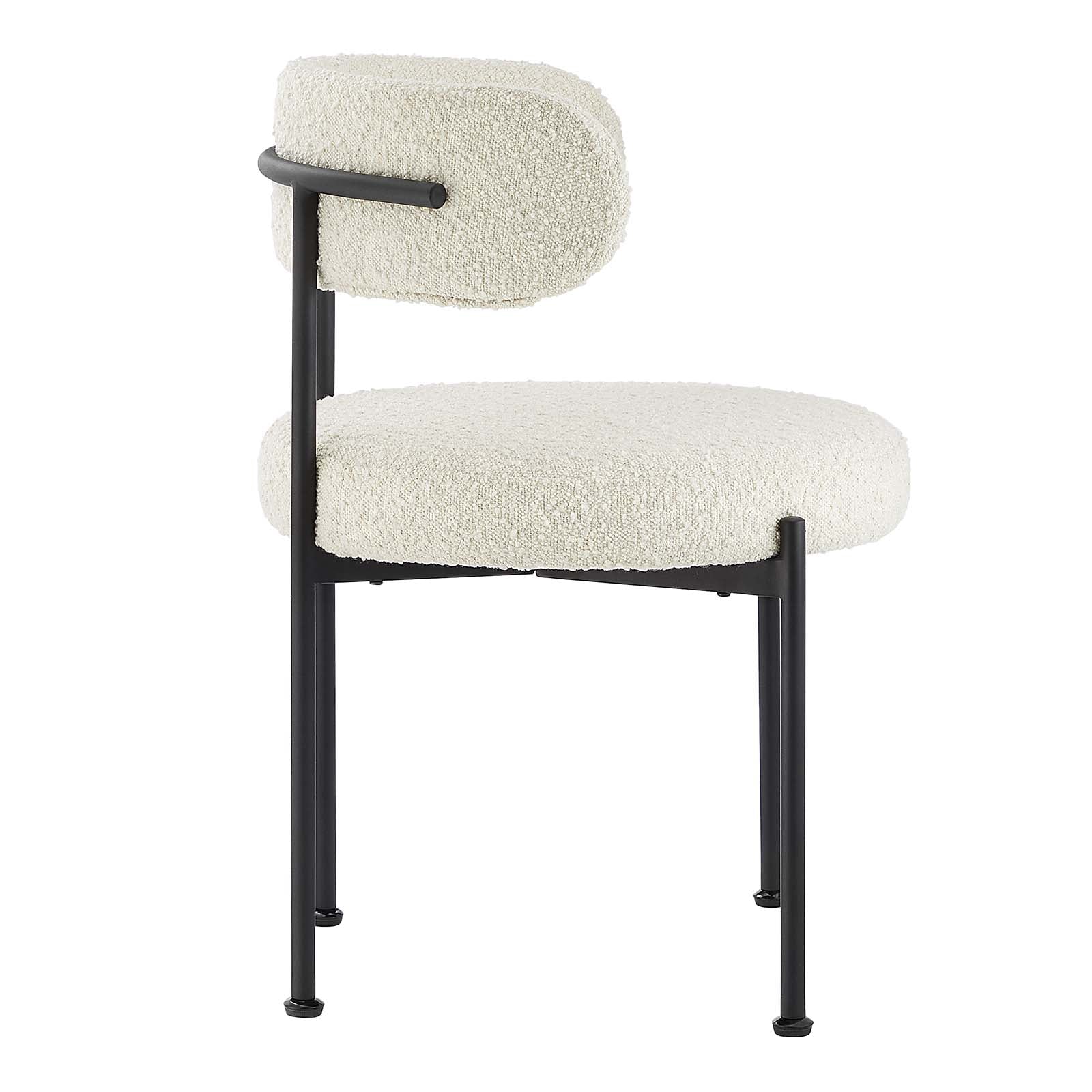 Albie Boucle Fabric Dining Chairs - Set of 2 By Modway - EEI-6516 - Image 10