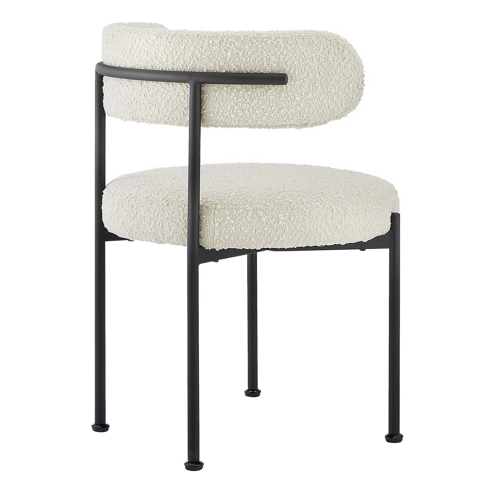 Albie Boucle Fabric Dining Chairs - Set of 2 By Modway - EEI-6516 - Image 11