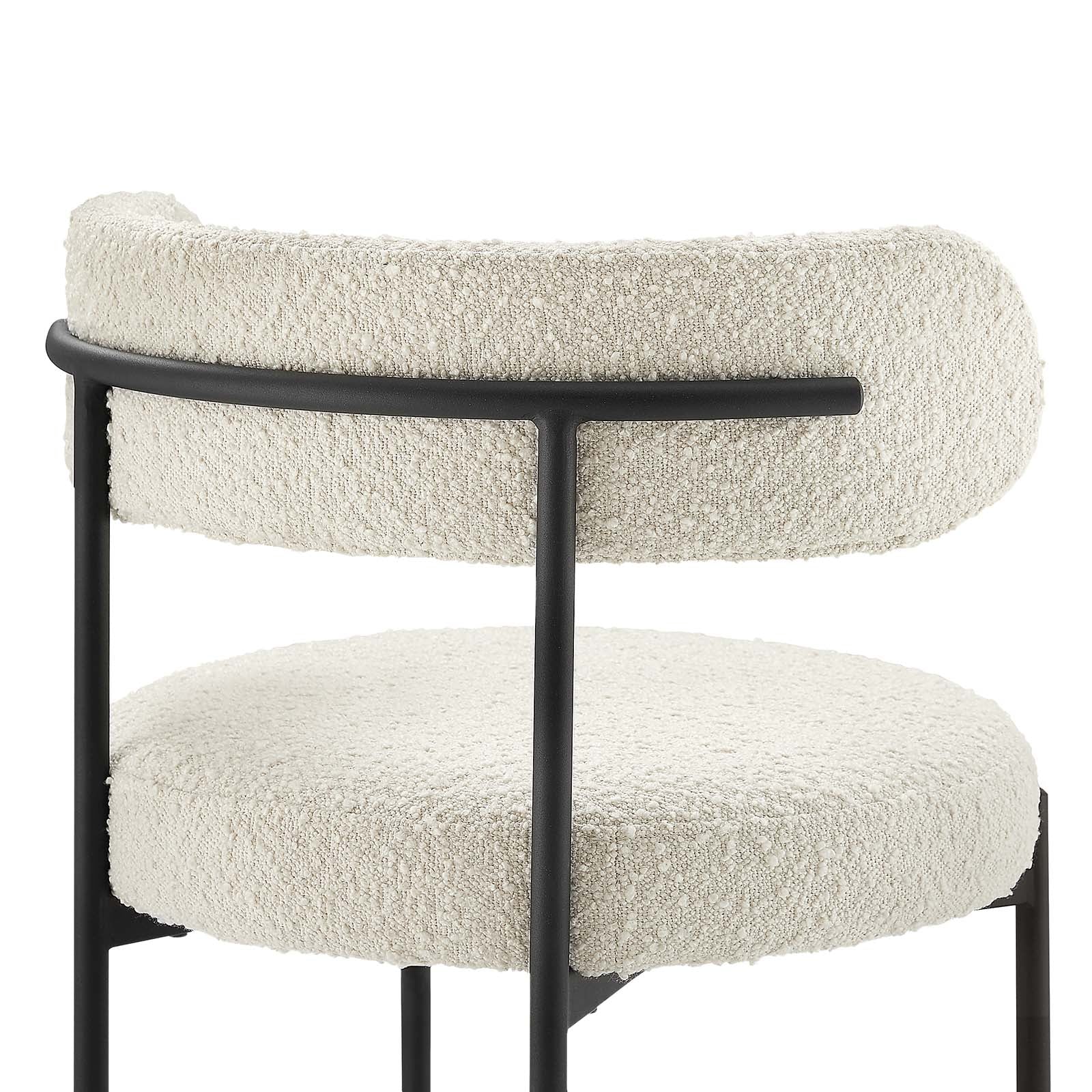 Albie Boucle Fabric Dining Chairs - Set of 2 By Modway - EEI-6516 - Image 13