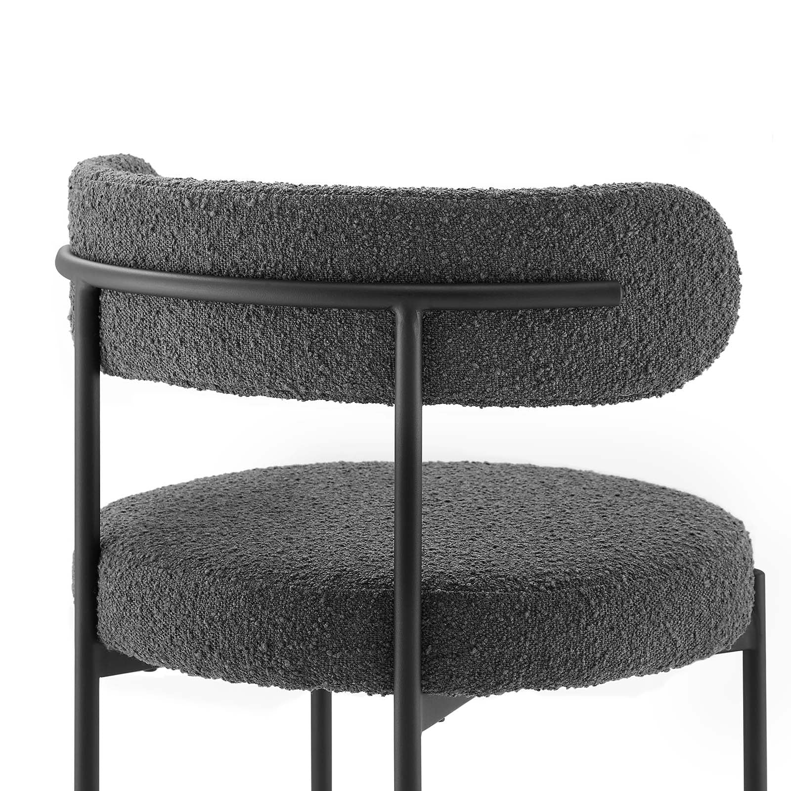 Albie Boucle Fabric Dining Chairs - Set of 2 By Modway - EEI-6516 - Image 5