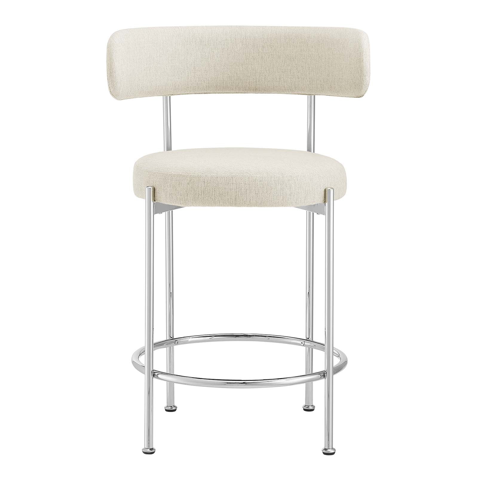 Albie Fabric Counter Stools - Set of 2 By Modway - EEI-6519 - Image 4