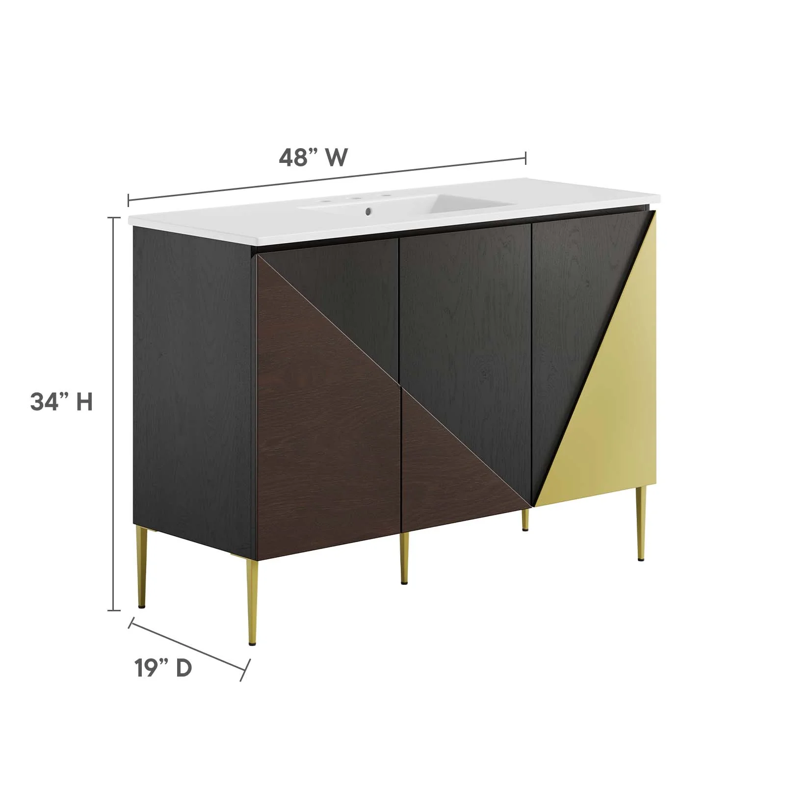 Alchemist 48" Single Sink Bathroom Vanity By Modway - EEI-6466 - Image 5
