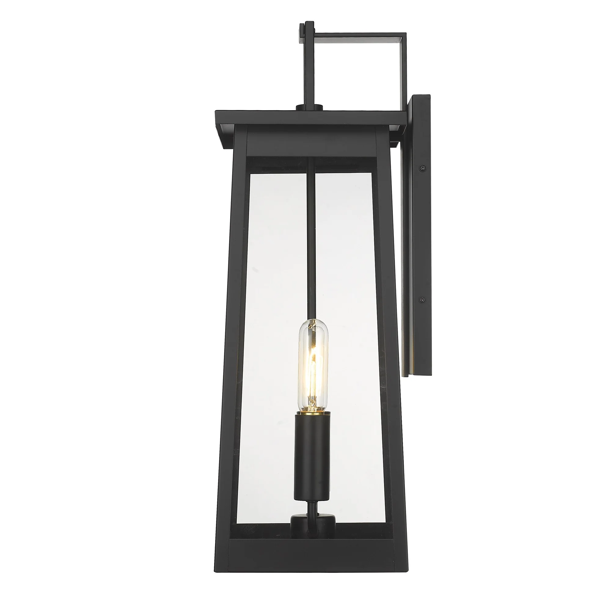 Alden 2-Light Matte Black Wall Light By Homeroots - Image 6