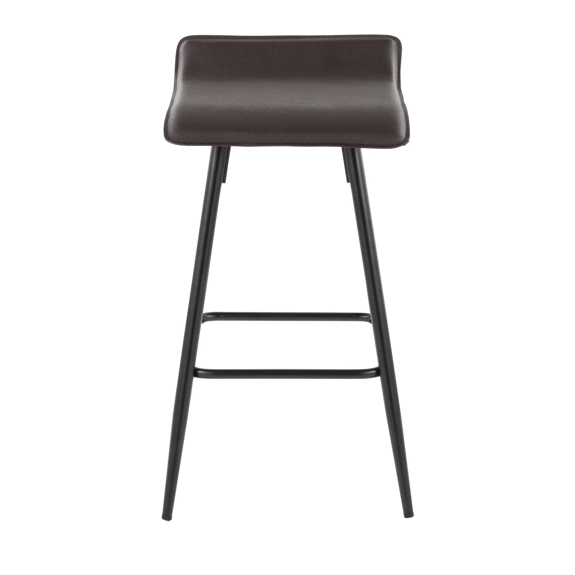 Ale Fixed Height Counter Stool - Set of 2 Gray By LumiSource - Image 10