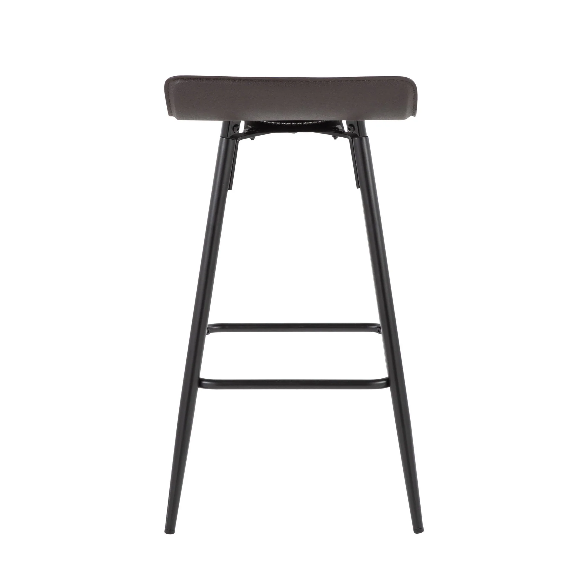 Ale Fixed Height Counter Stool - Set of 2 Gray By LumiSource - Image 16