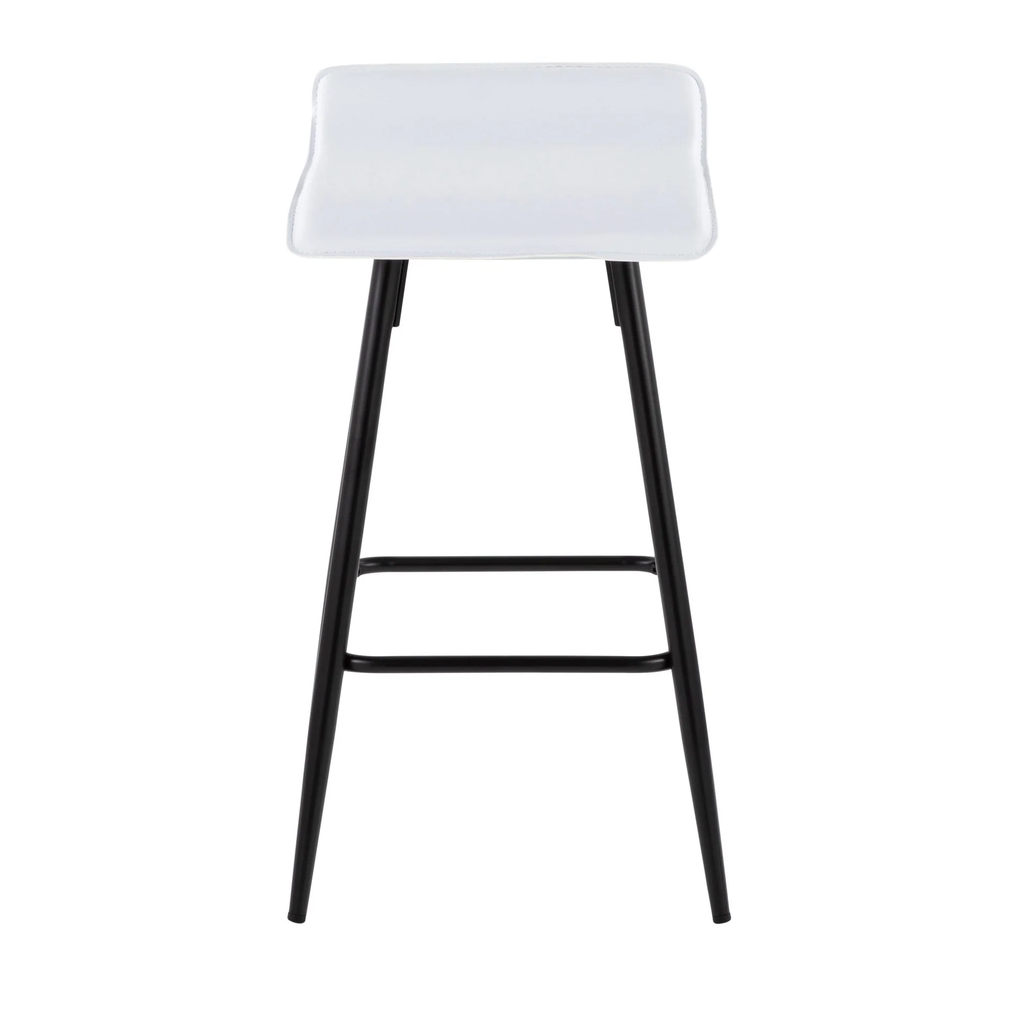 Ale Fixed Height Counter Stool - Set of 2 Gray By LumiSource - Image 18