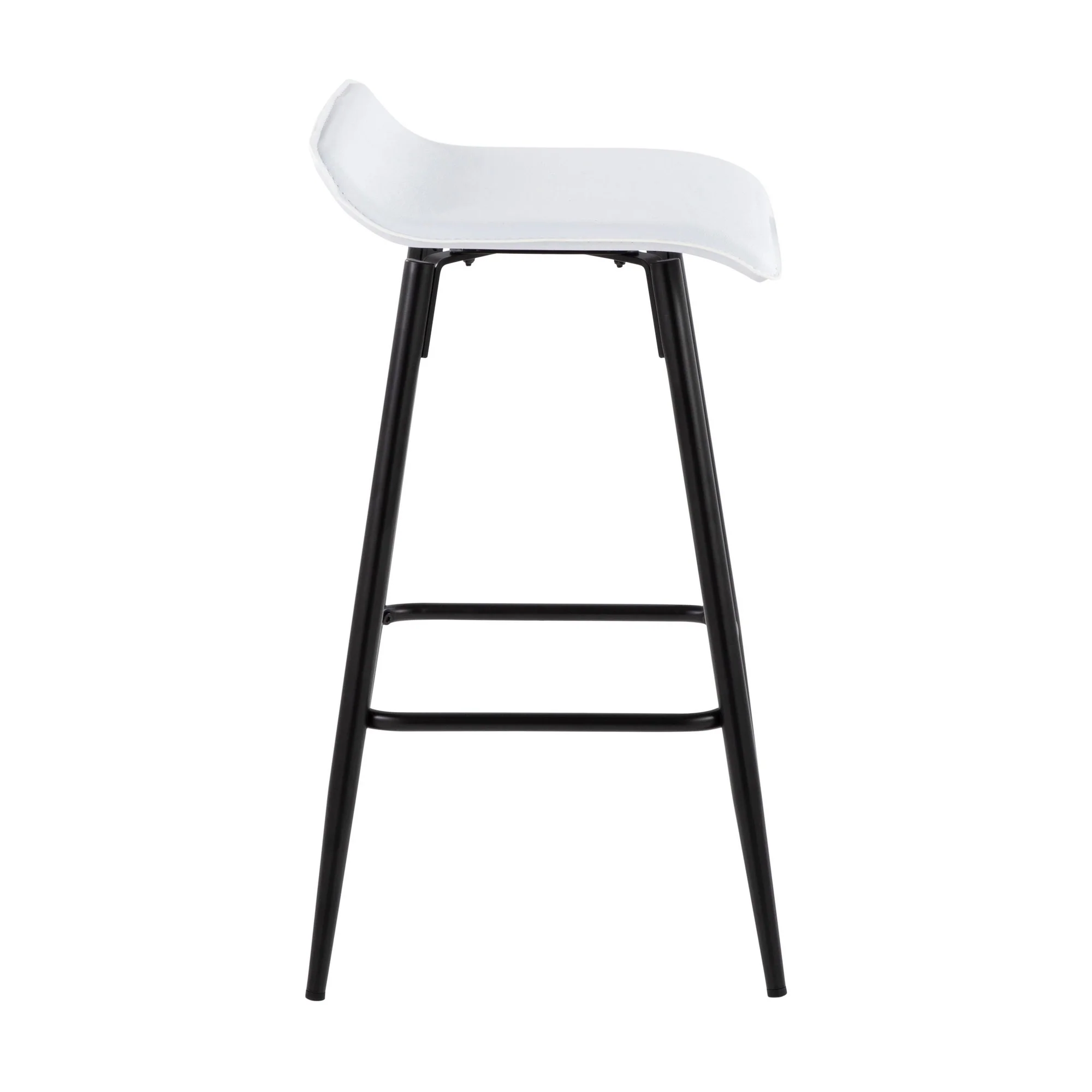 Ale Fixed Height Counter Stool - Set of 2 Gray By LumiSource - Image 22