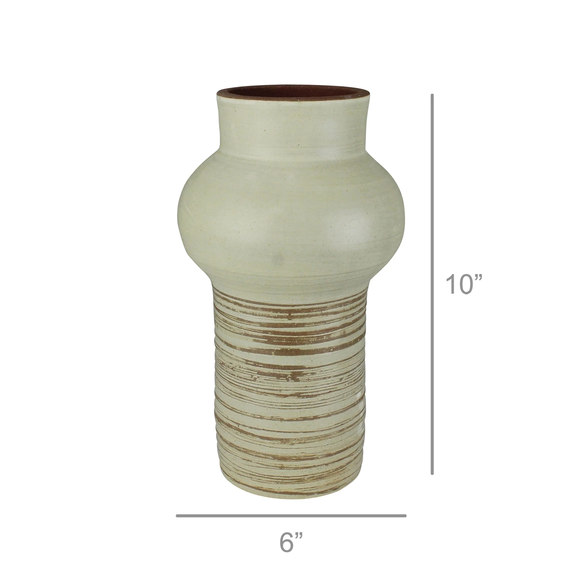 Alegre Vase, Ceramic By HomArt - Image 2