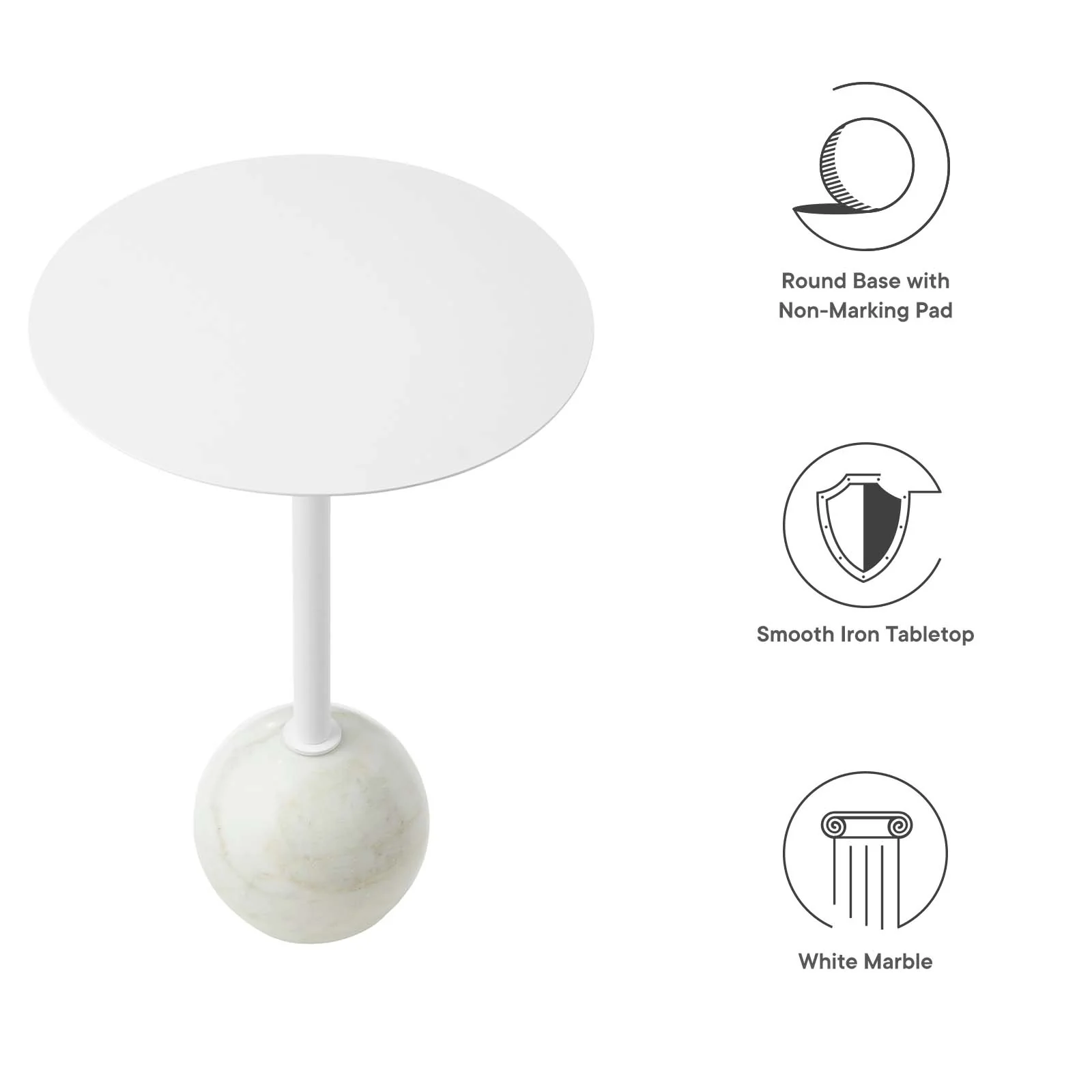 Aliza Round Acacia Wood Side Table By Modway - EEI-6606 - Image 24