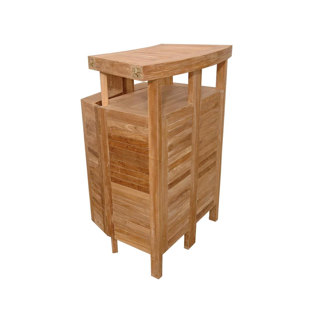 Altavista Folding Bar Table By Anderson Teak - Image 2