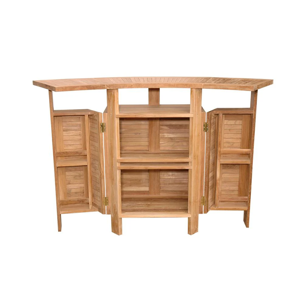Altavista Folding Bar Table By Anderson Teak - Image 3