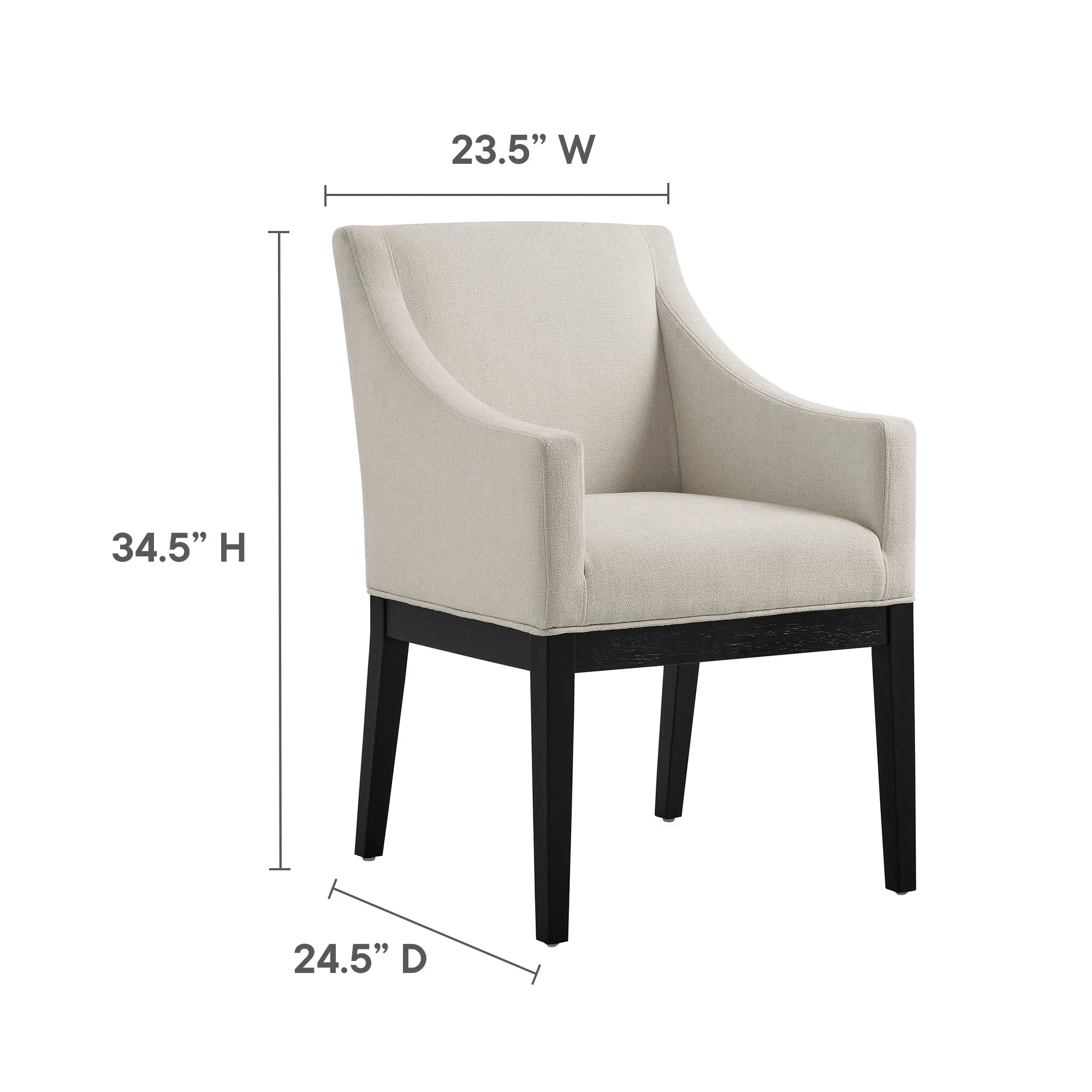 Alton Fabric Upholstered Dining Armchair by Modway - Image 27