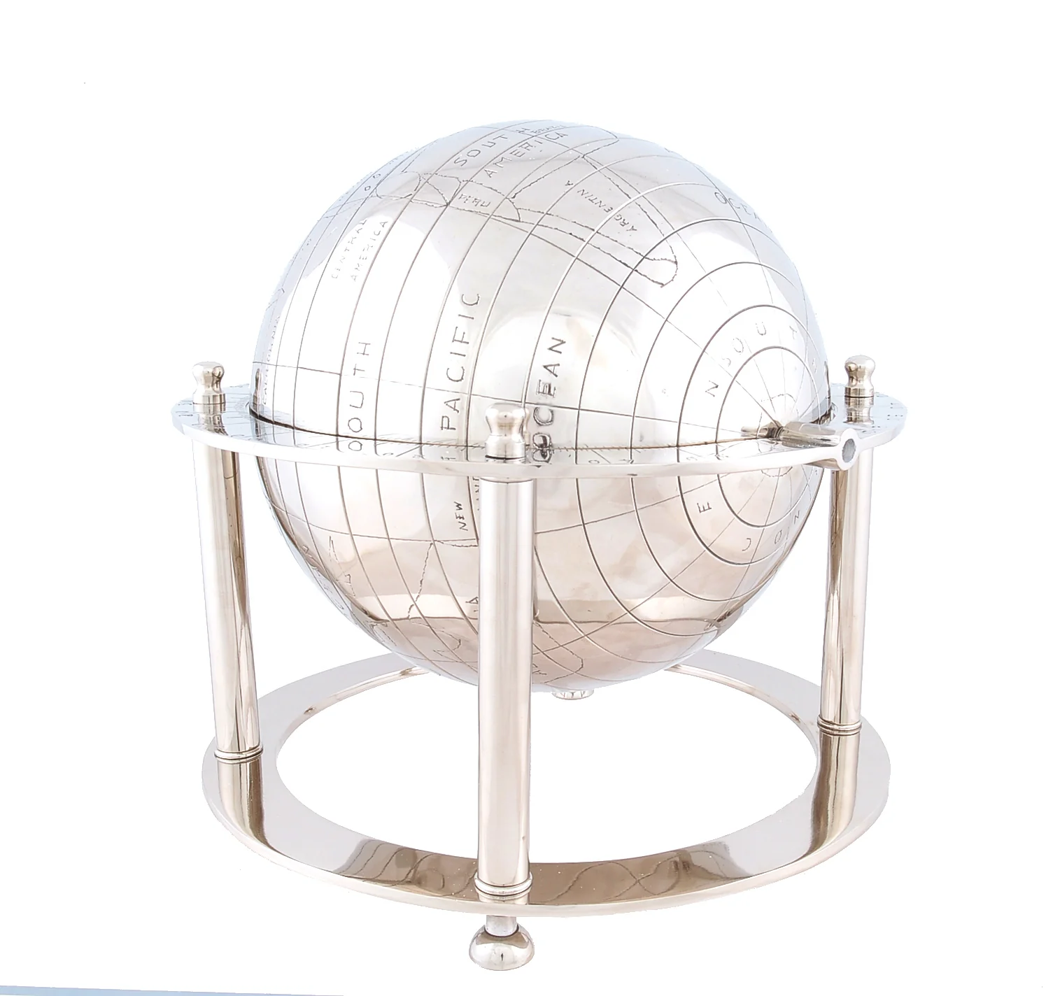 Aluminium Globe By Homeroots - Image 5