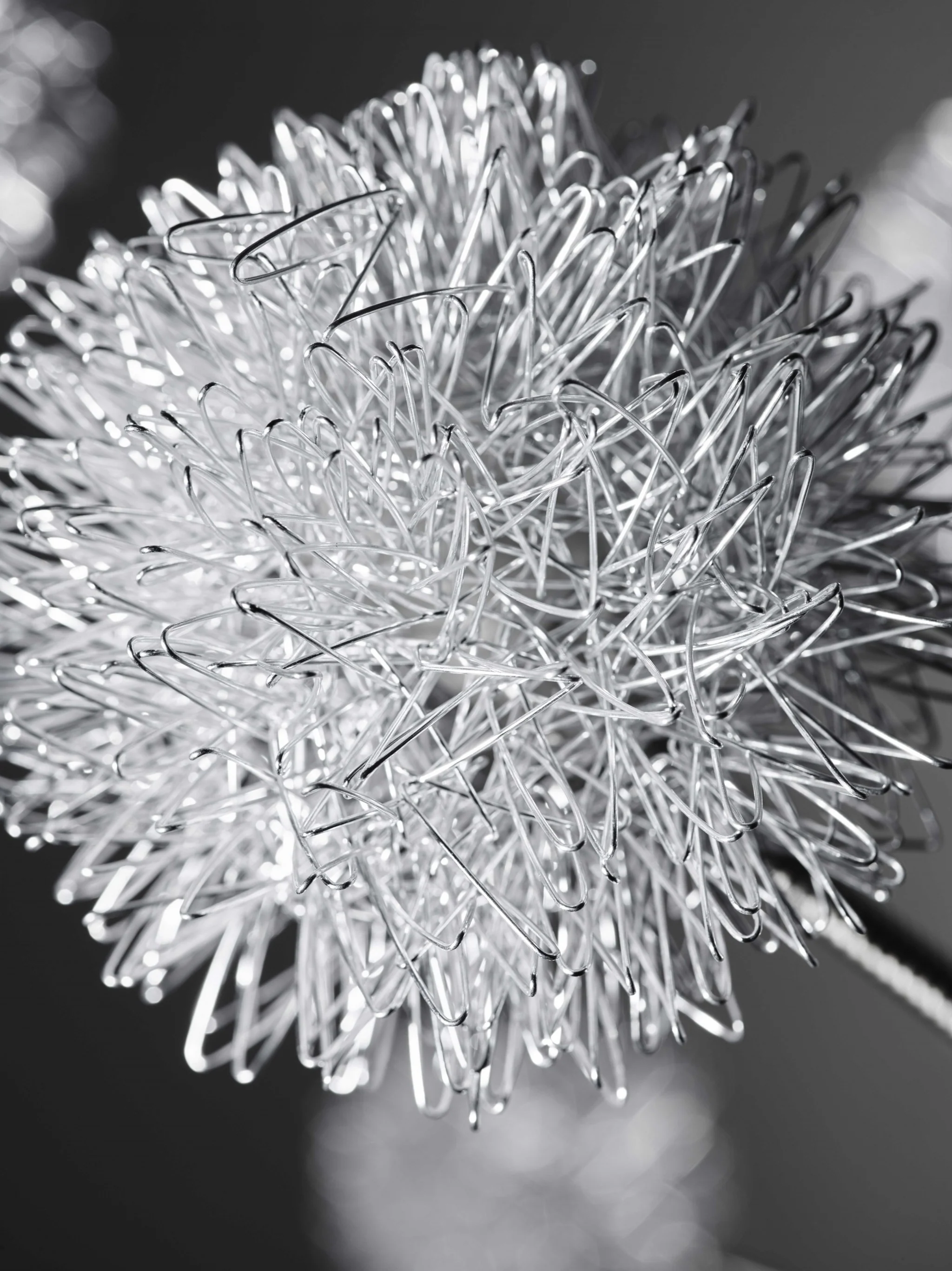 Aluminum Dandelion Floor Lamp By Homeroots - Image 2