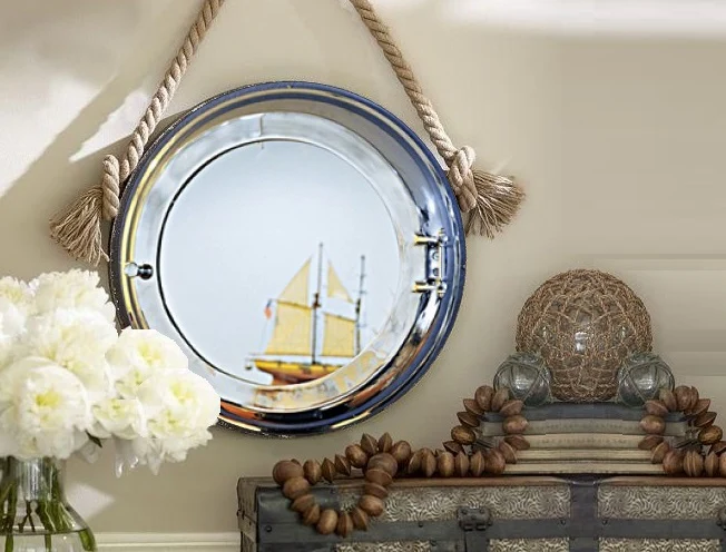 Aluminum Wall Mirror with Storage By Homeroots - Image 2