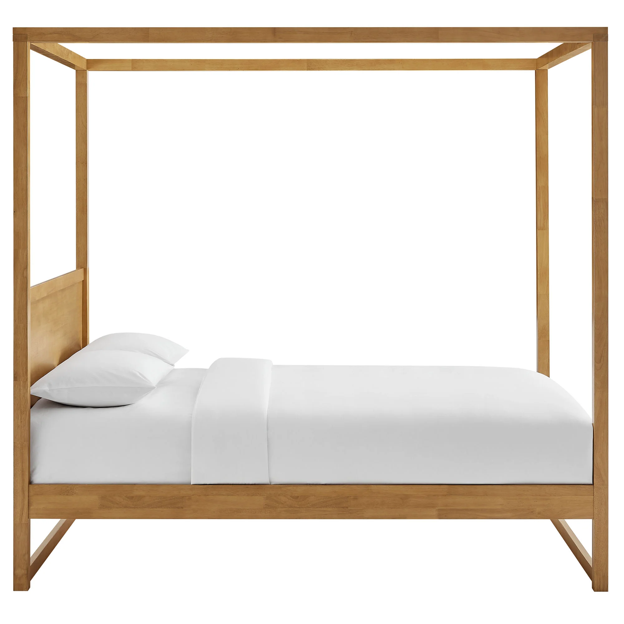 Alva King Wood Canopy Platform Bed by Modway - Image 4