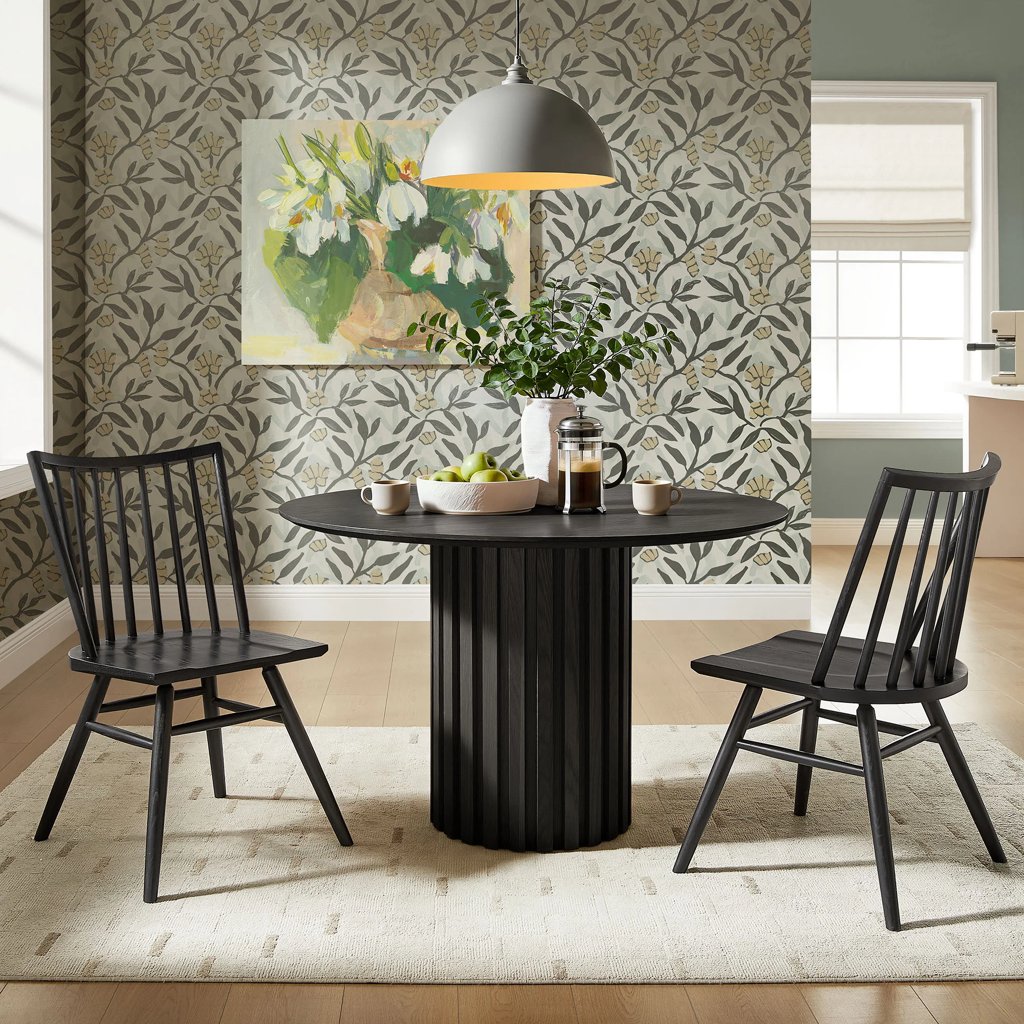 Alvar Spindle Back Dining Side Chairs Set of 2 by Modway - Image 18