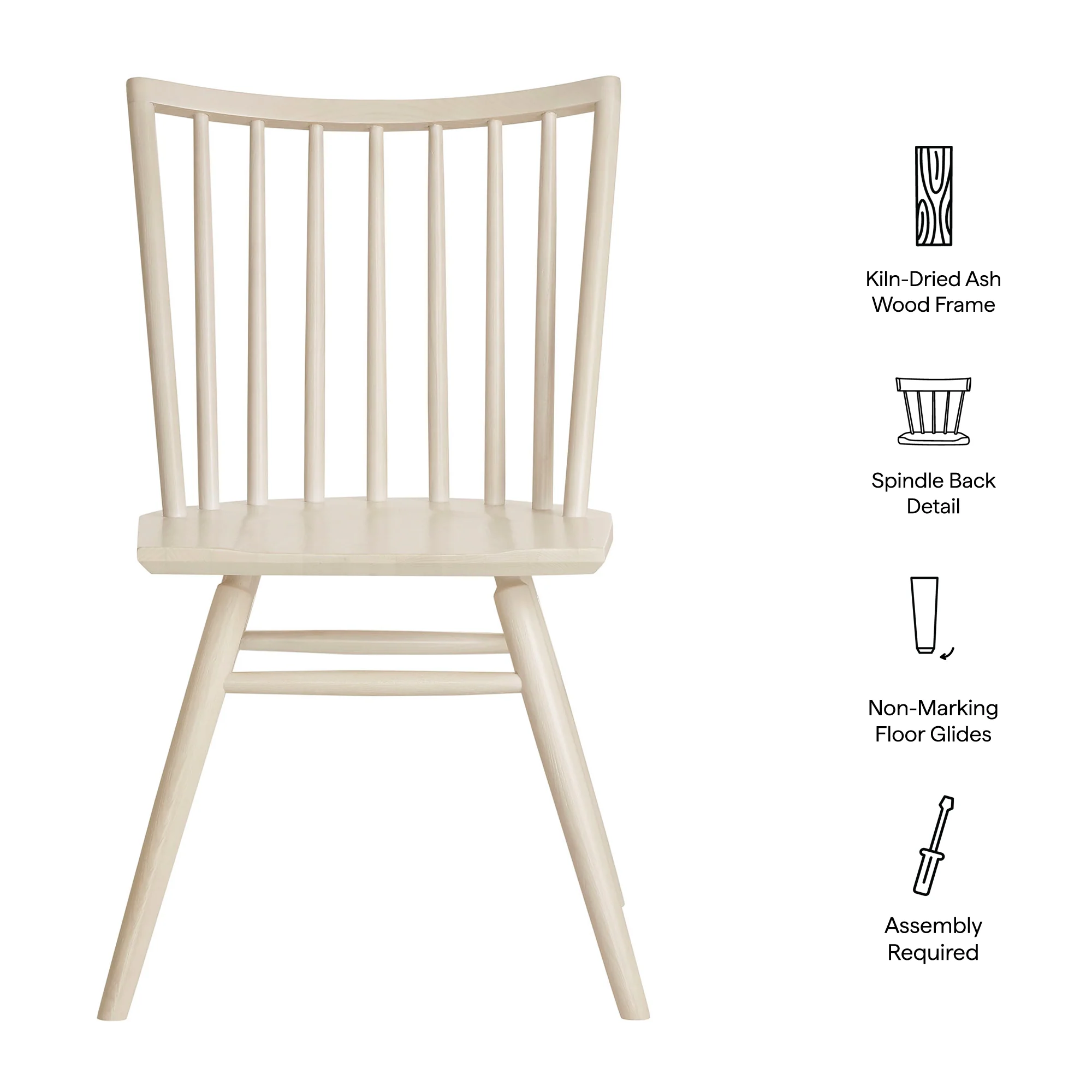 Alvar Spindle Back Dining Side Chairs Set of 2 by Modway - Image 39