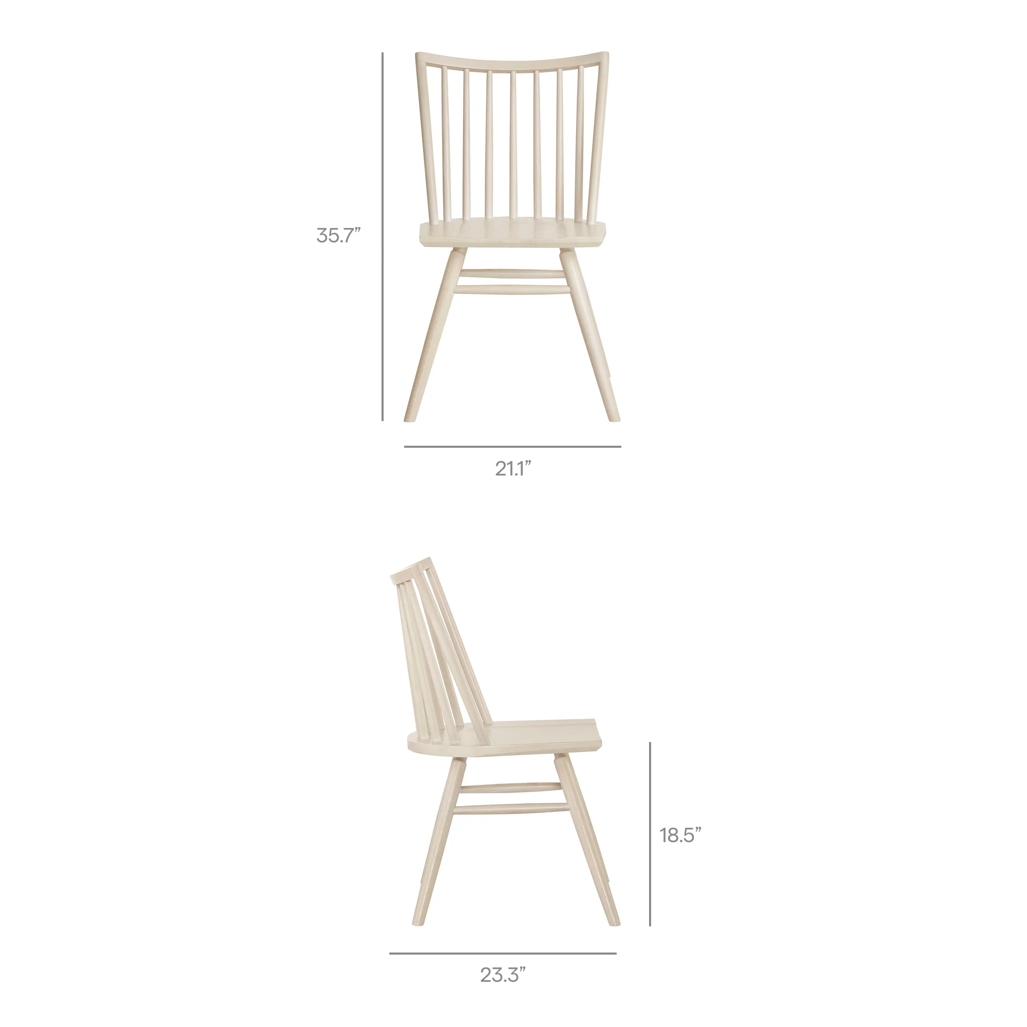 Alvar Spindle Back Dining Side Chairs Set of 2 by Modway - Image 40