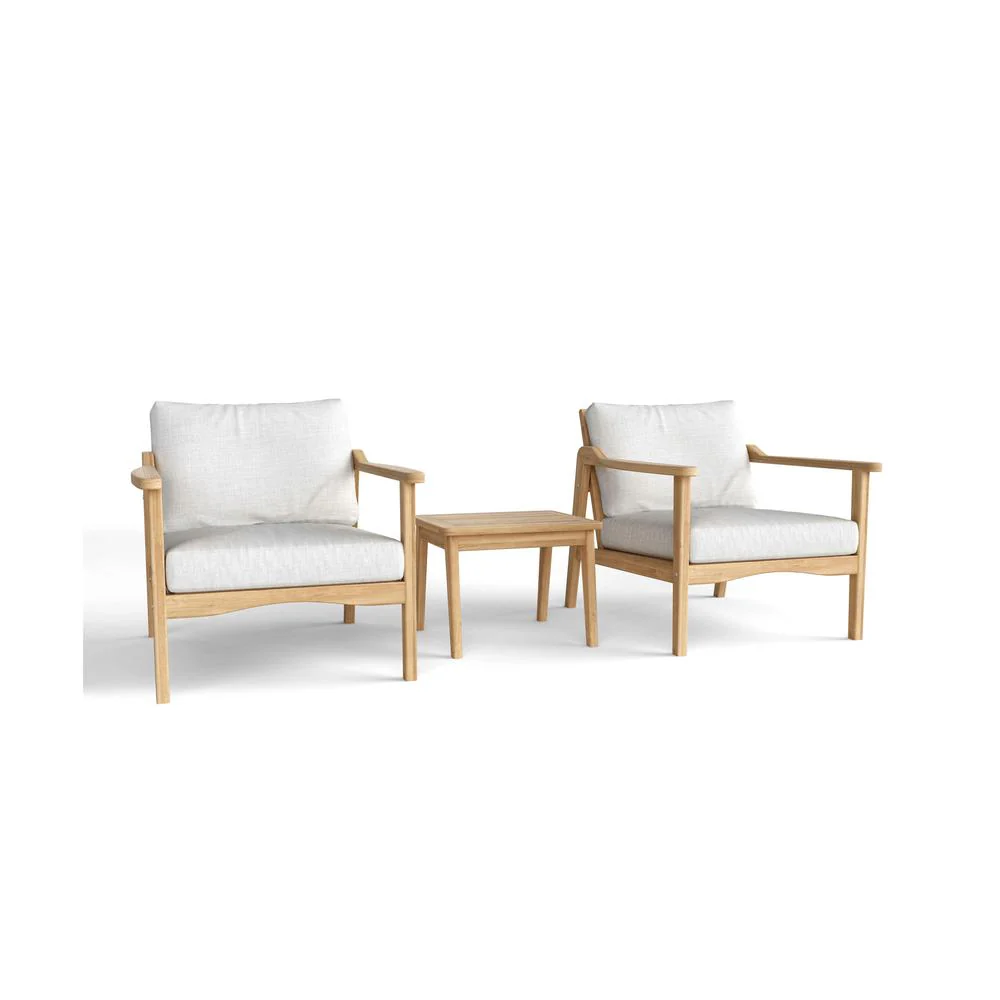 Amalfi Relax 3-Piece Deep Seating Collection By Anderson Teak - Image 2