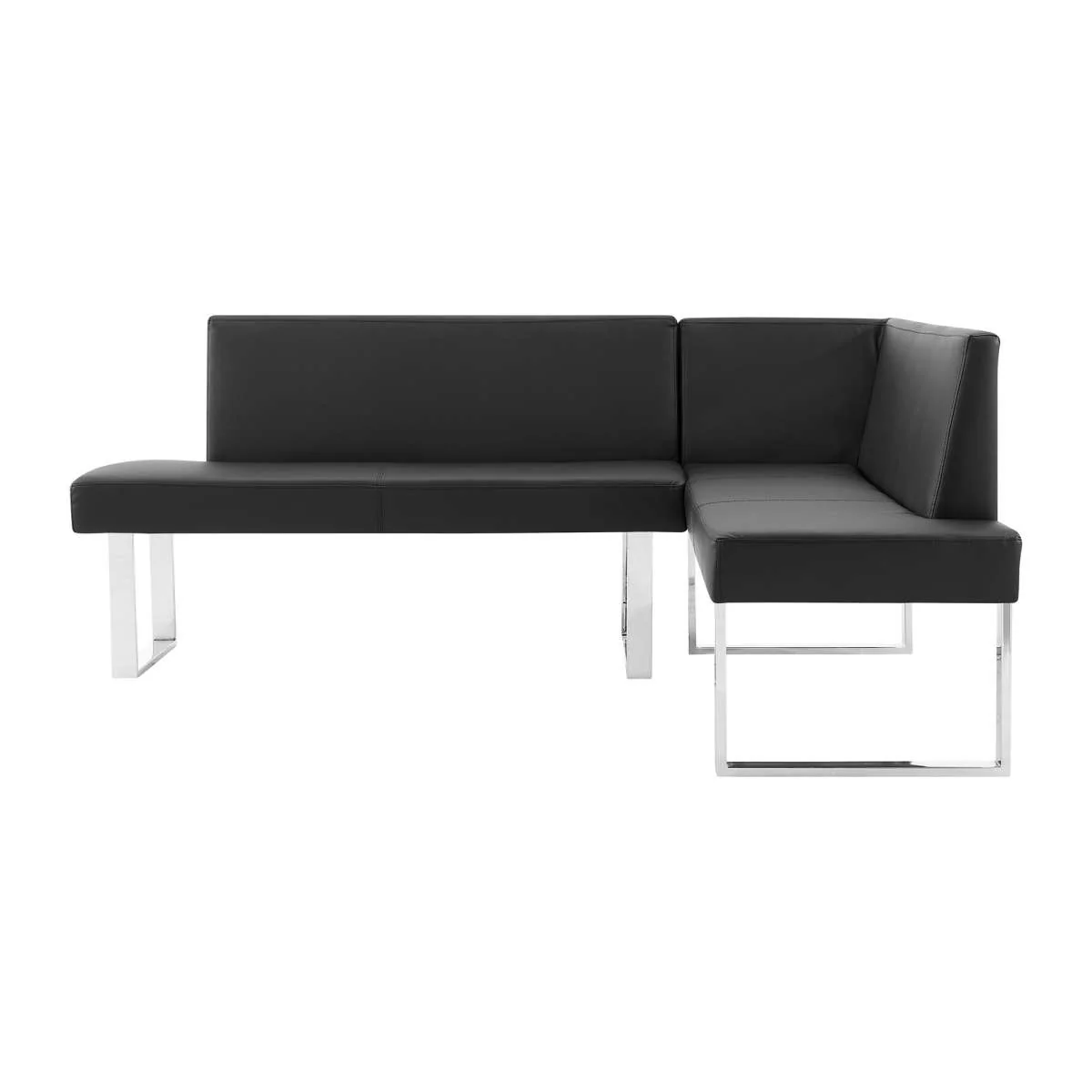 Amanda 3 Piece Black Rectangular Dining Set By Armen Living - Image 2