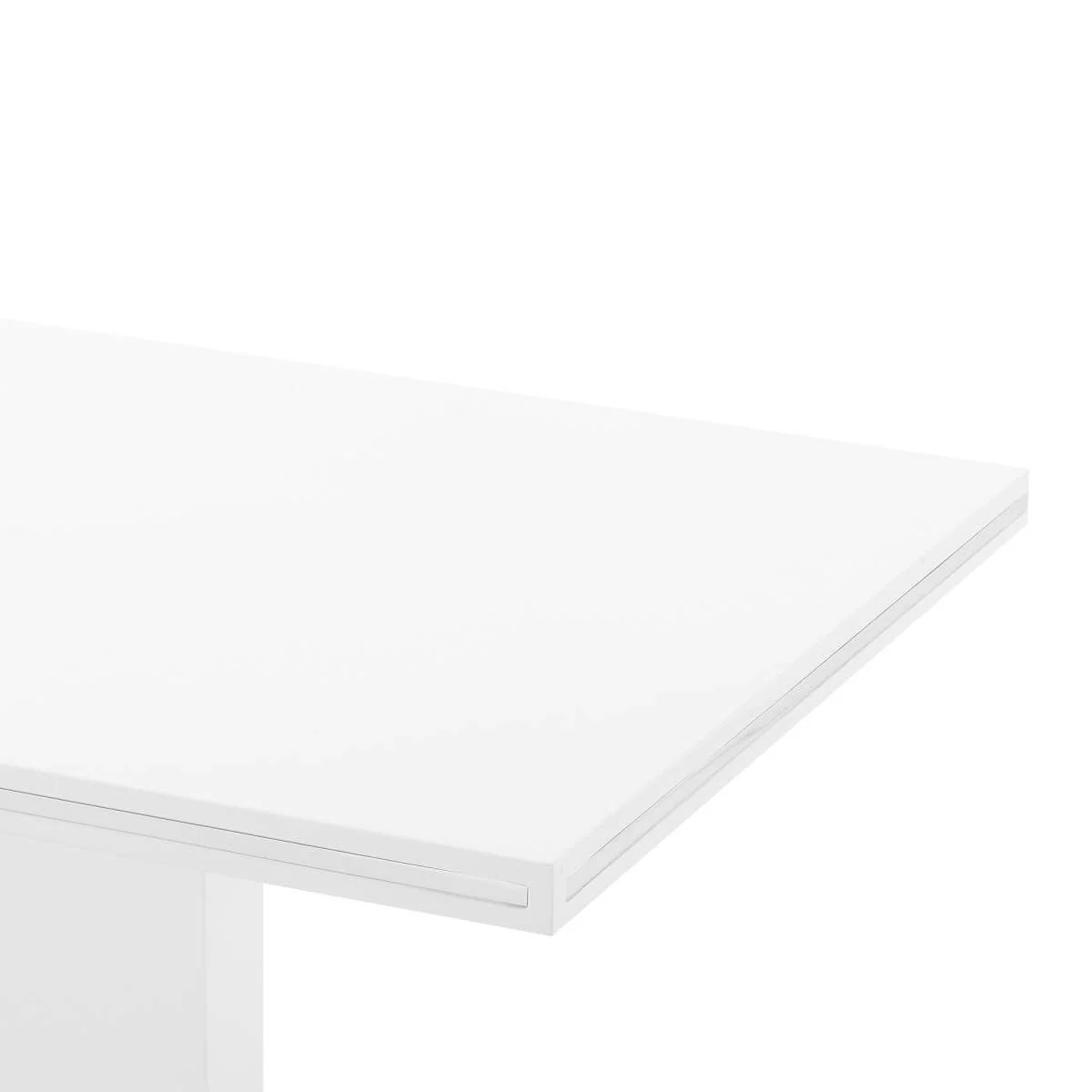 Amanda 3 Piece White Rectangular Dining Set By Armen Living - Image 6