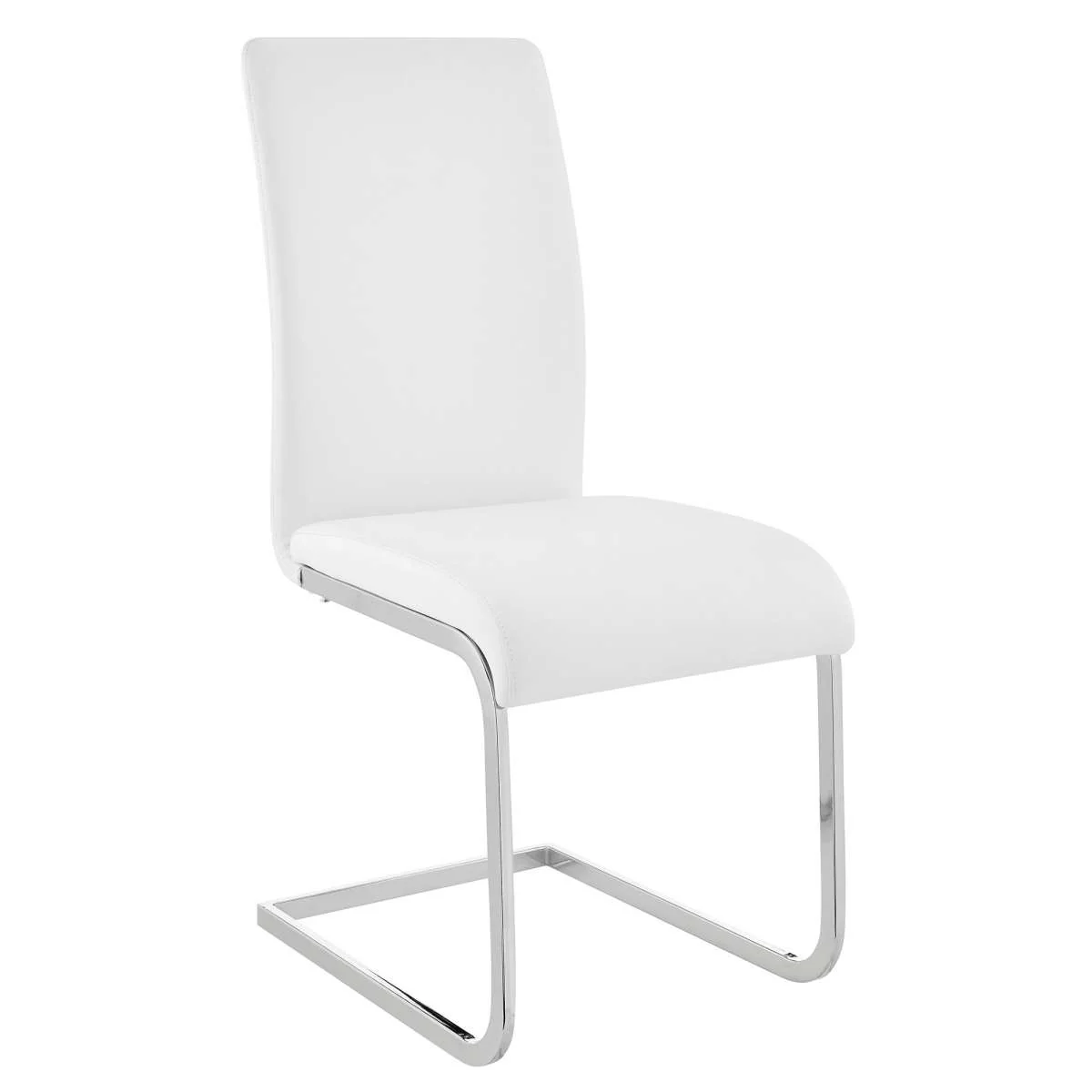 Amanda 5 Piece White Rectangular Dining Set By Armen Living - Image 2