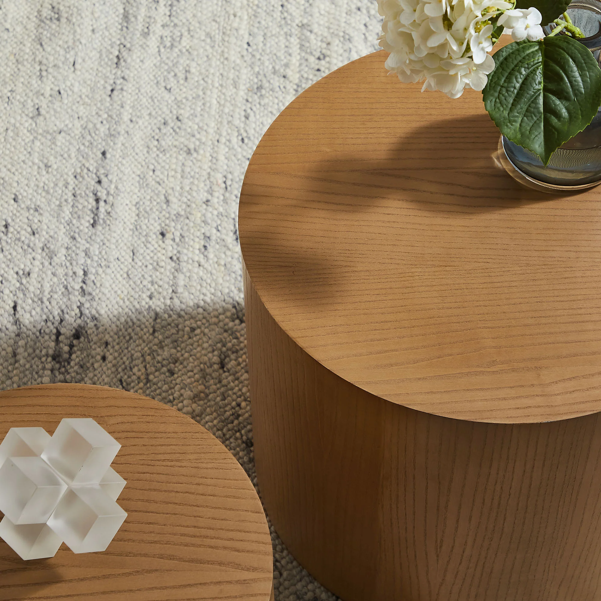 Amani Round Nesting Coffee Tables Set of 2 by Modway - Image 18