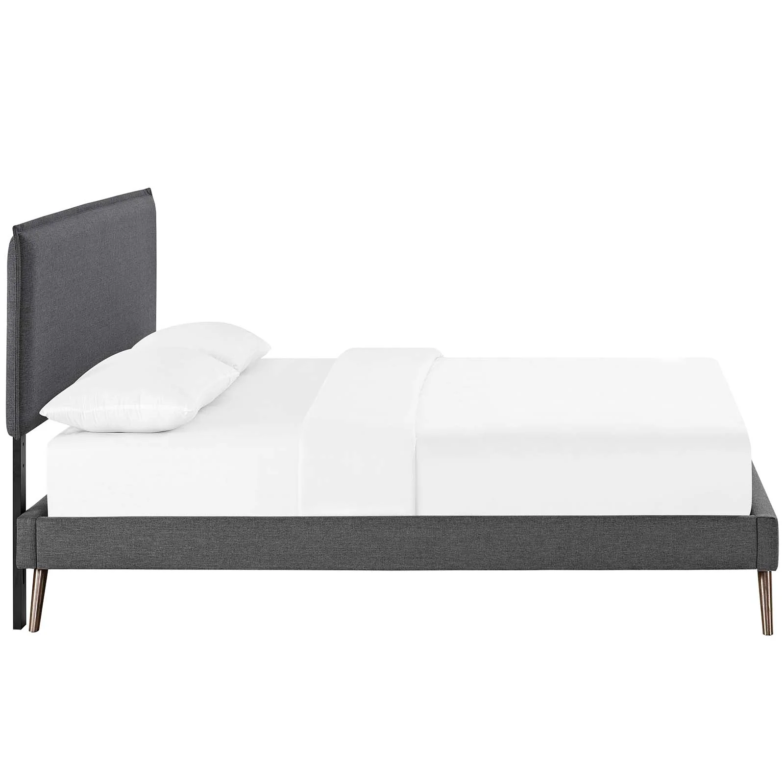 Amaris Queen Fabric Platform Bed with Round Splayed Legs By Modway - MOD-5904 - Image 10