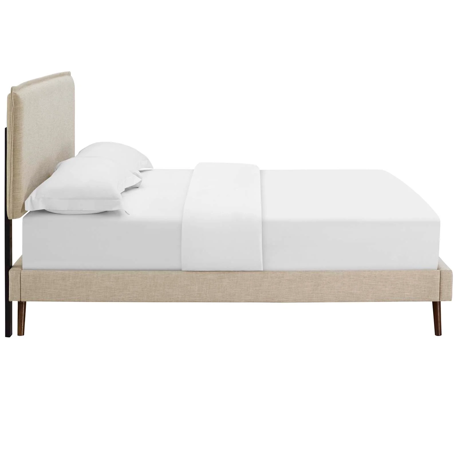 Amaris Queen Fabric Platform Bed with Round Splayed Legs By Modway - MOD-5904 - Image 4