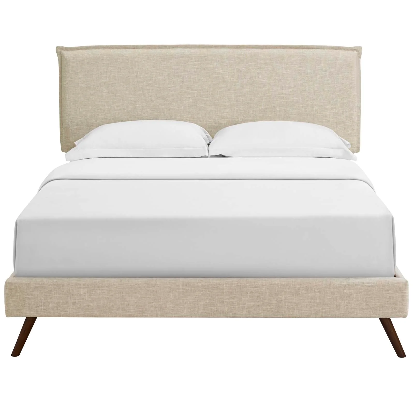 Amaris Queen Fabric Platform Bed with Round Splayed Legs By Modway - MOD-5904 - Image 5