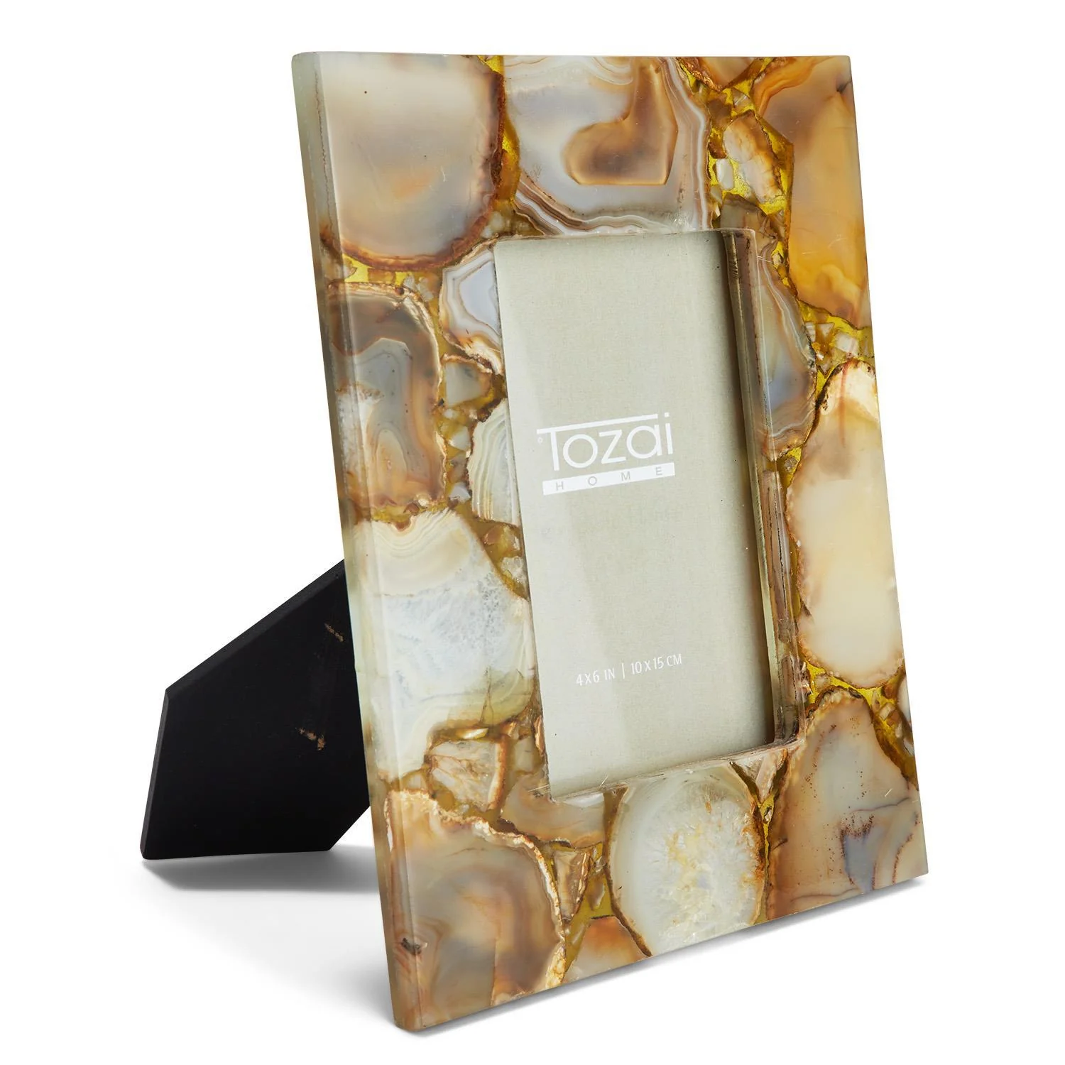 Amber Agate Photo Frame Incl 2 Sizes Set Of 4 By Tozai Home - Image 3