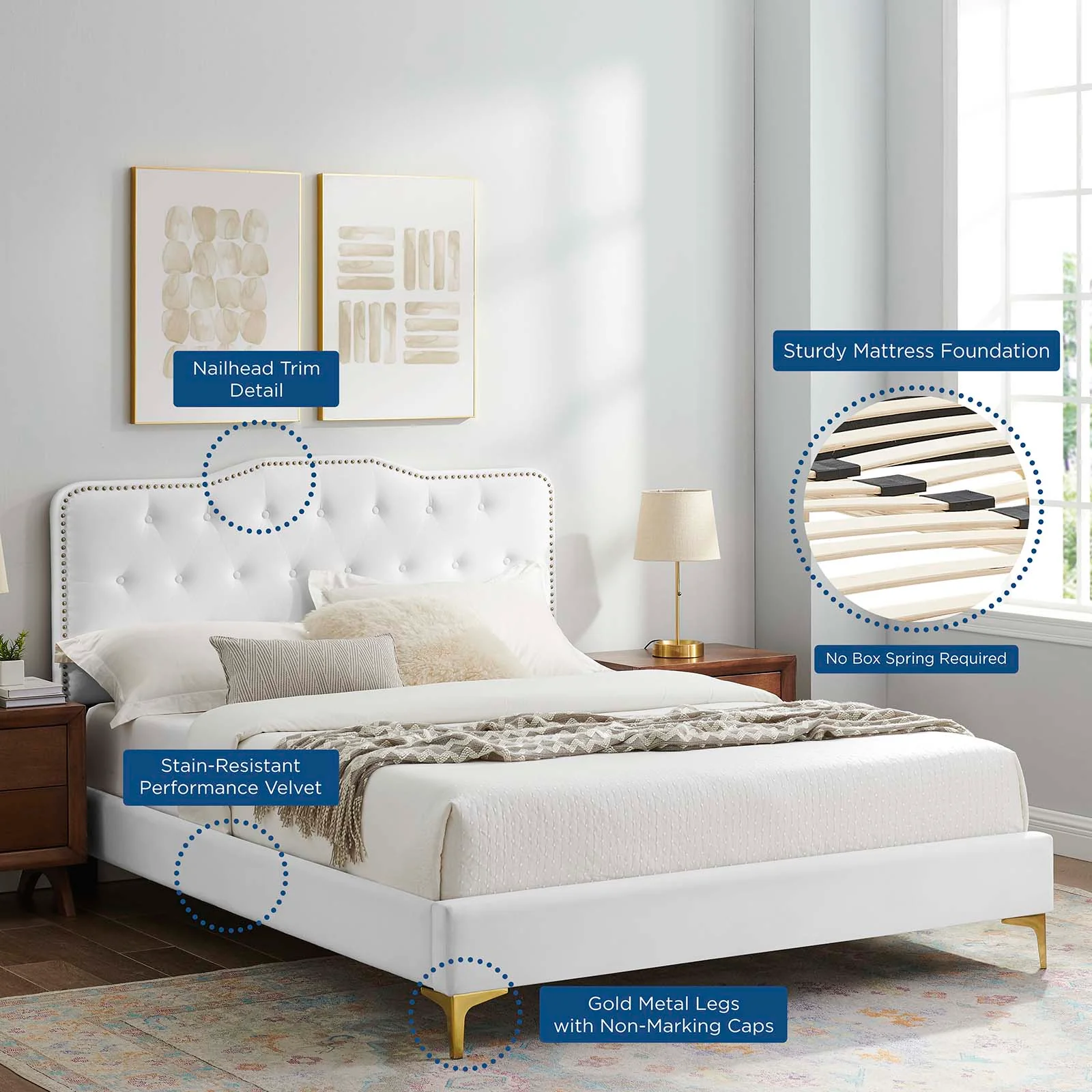 Amber King Platform Bed By Modway - MOD-6784 - Image 112