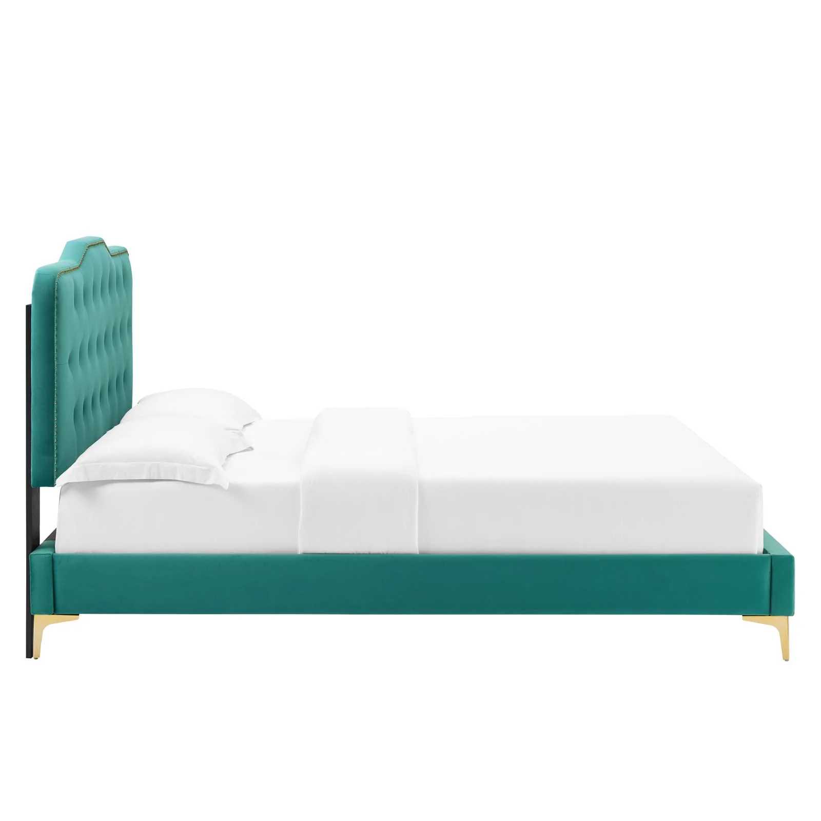 Amber Performance Velvet Queen Platform Bed By Modway - MOD-6775 - Image 100