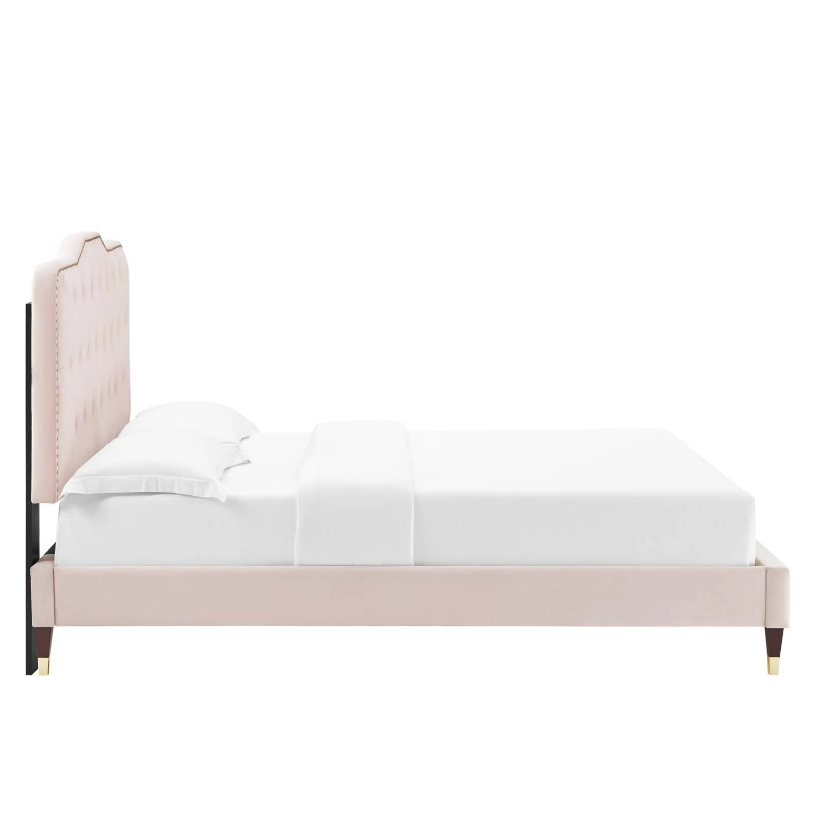 Amber Performance Velvet Queen Platform Bed By Modway - MOD-6776 - Image 80