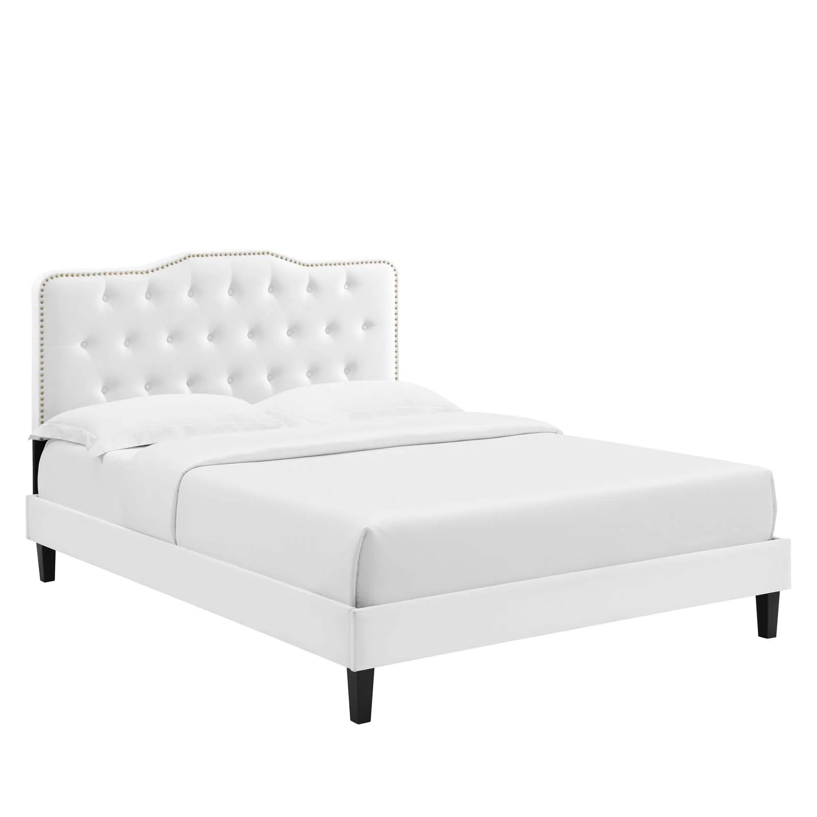 Amber Performance Velvet Queen Platform Bed By Modway - MOD-6777 - Image 98