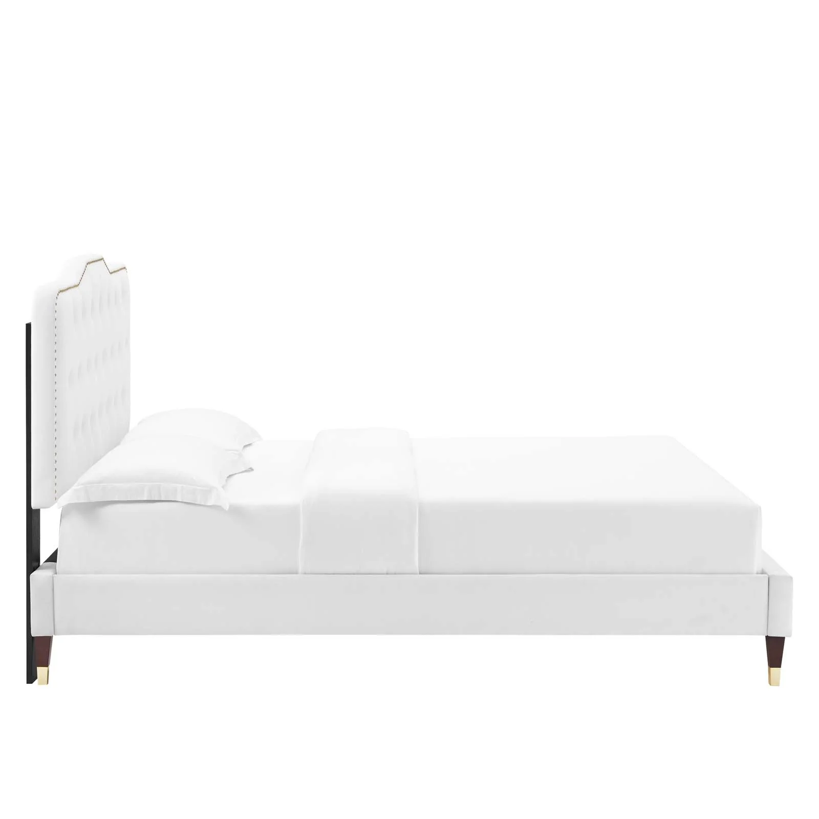 Amber Performance Velvet Twin Platform Bed By Modway - MOD-6779 - Image 107