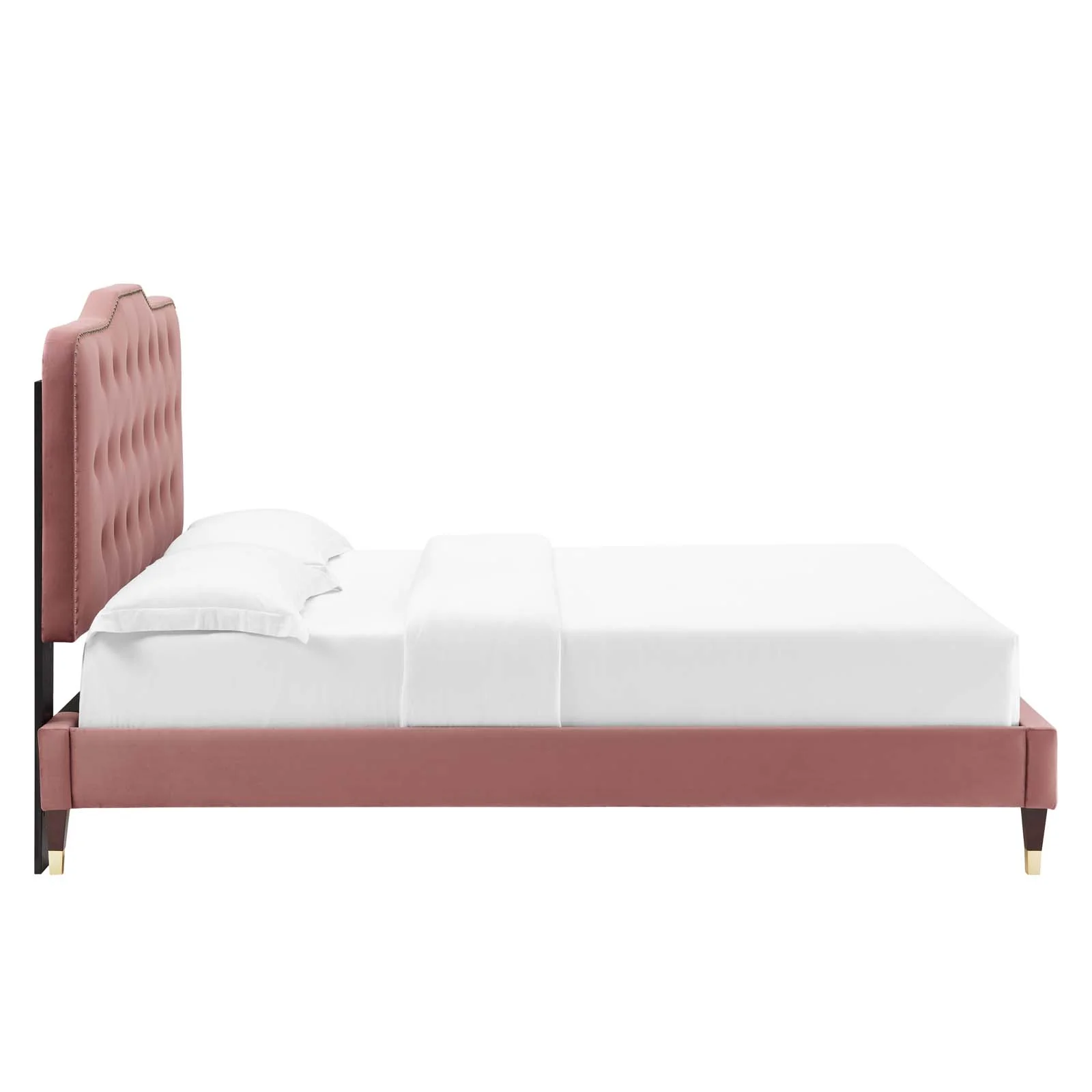 Amber Performance Velvet Twin Platform Bed By Modway - MOD-6779 - Image 24
