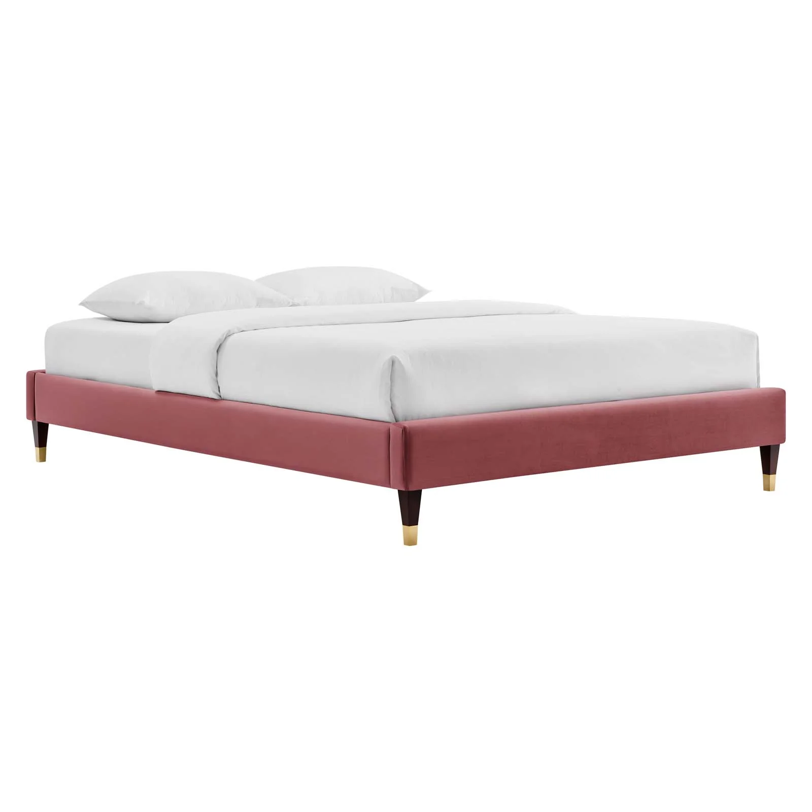 Amber Performance Velvet Twin Platform Bed By Modway - MOD-6779 - Image 25