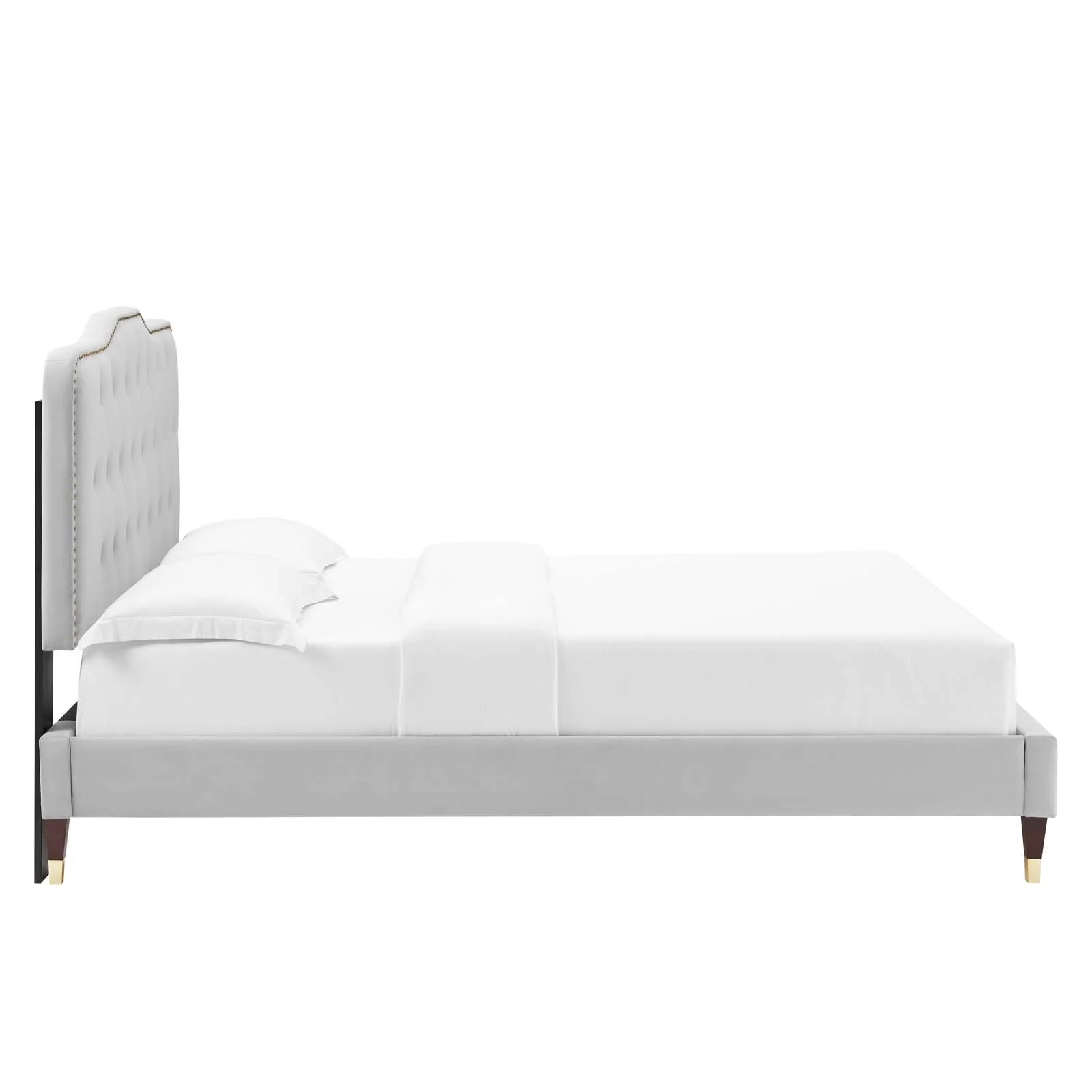 Amber Performance Velvet Twin Platform Bed By Modway - MOD-6779 - Image 38
