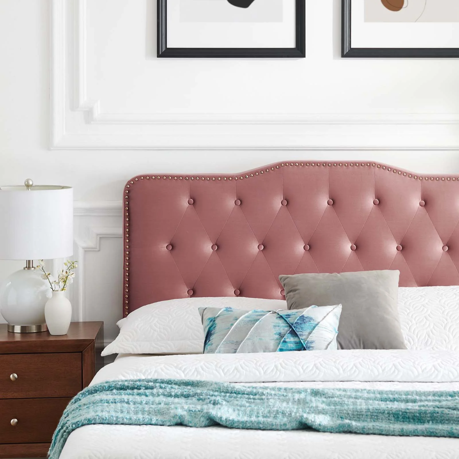Amber Performance Velvet Twin Platform Bed By Modway - MOD-6780 - Image 16