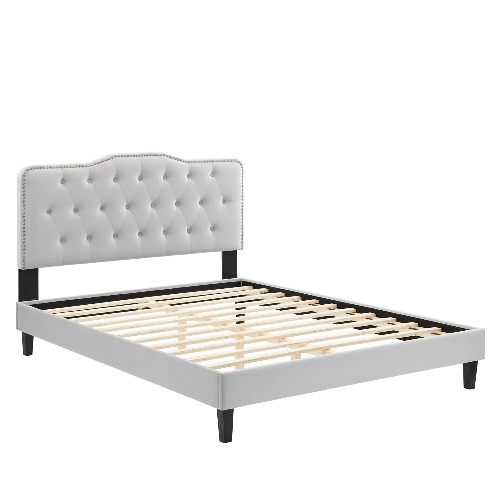 Amber Performance Velvet Twin Platform Bed By Modway - MOD-6780 - Image 36