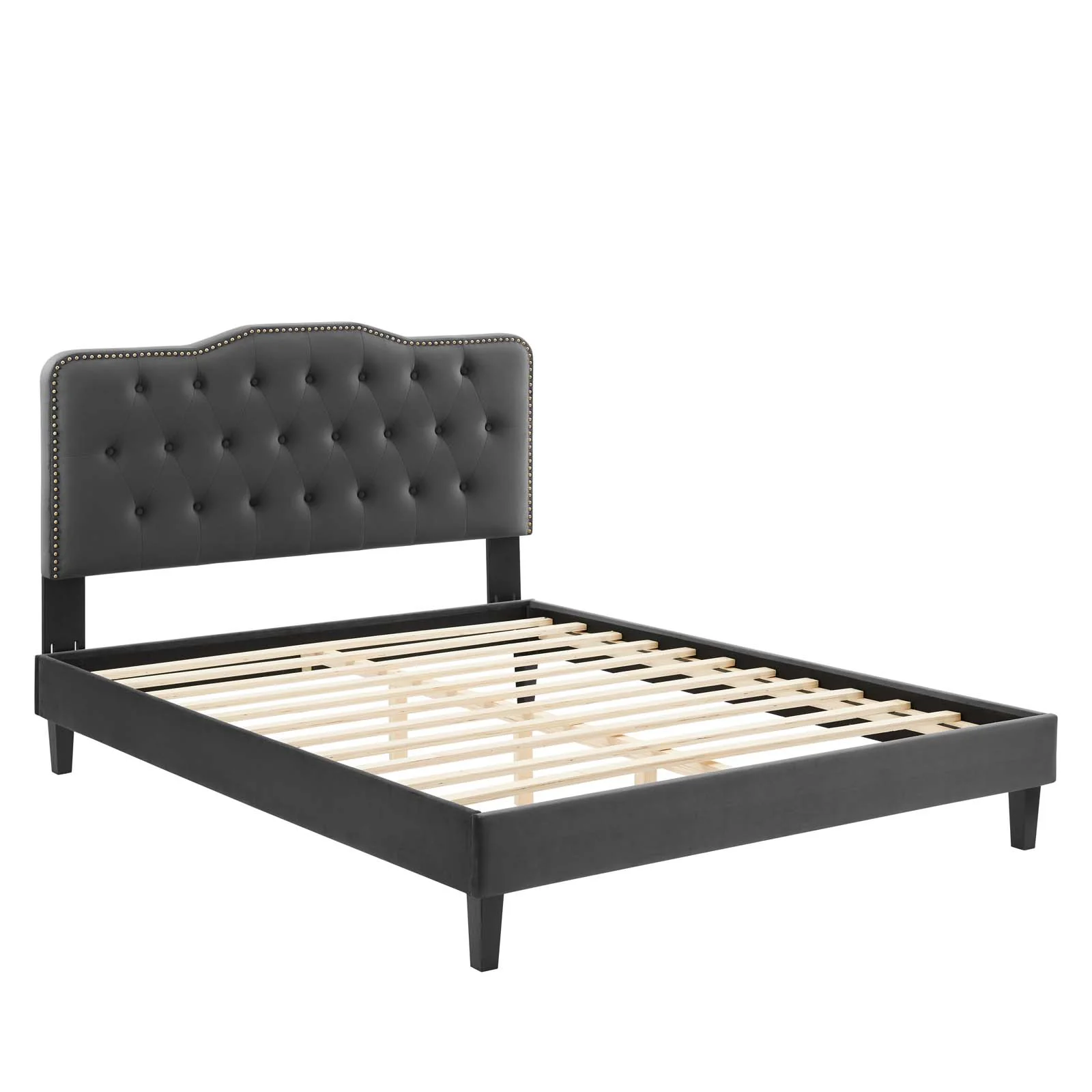 Amber Performance Velvet Twin Platform Bed By Modway - MOD-6780 - Image 8