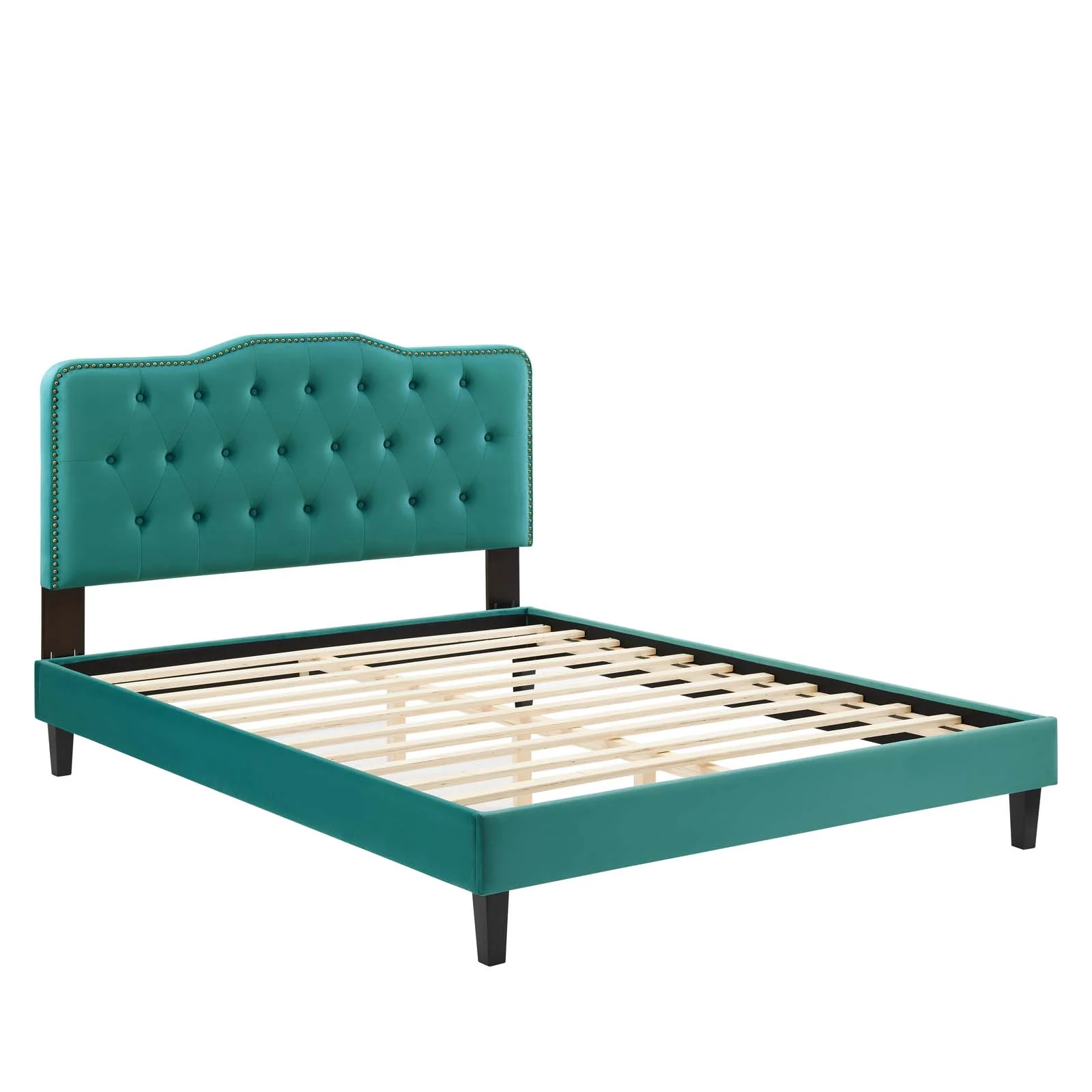 Amber Performance Velvet Twin Platform Bed By Modway - MOD-6780 - Image 92