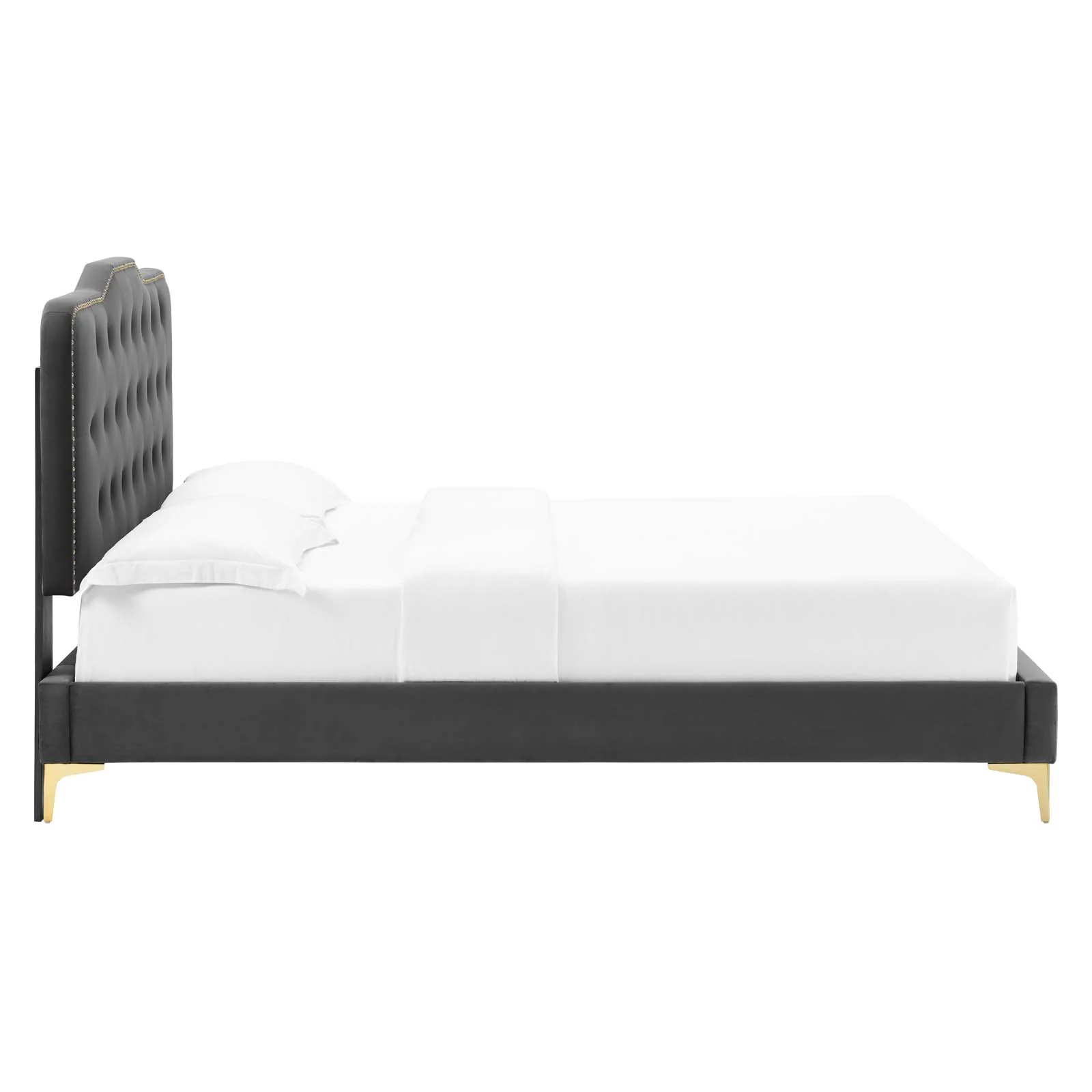 Amber Tufted Performance Velvet Twin Platform Bed By Modway - MOD-6778 - Image 10