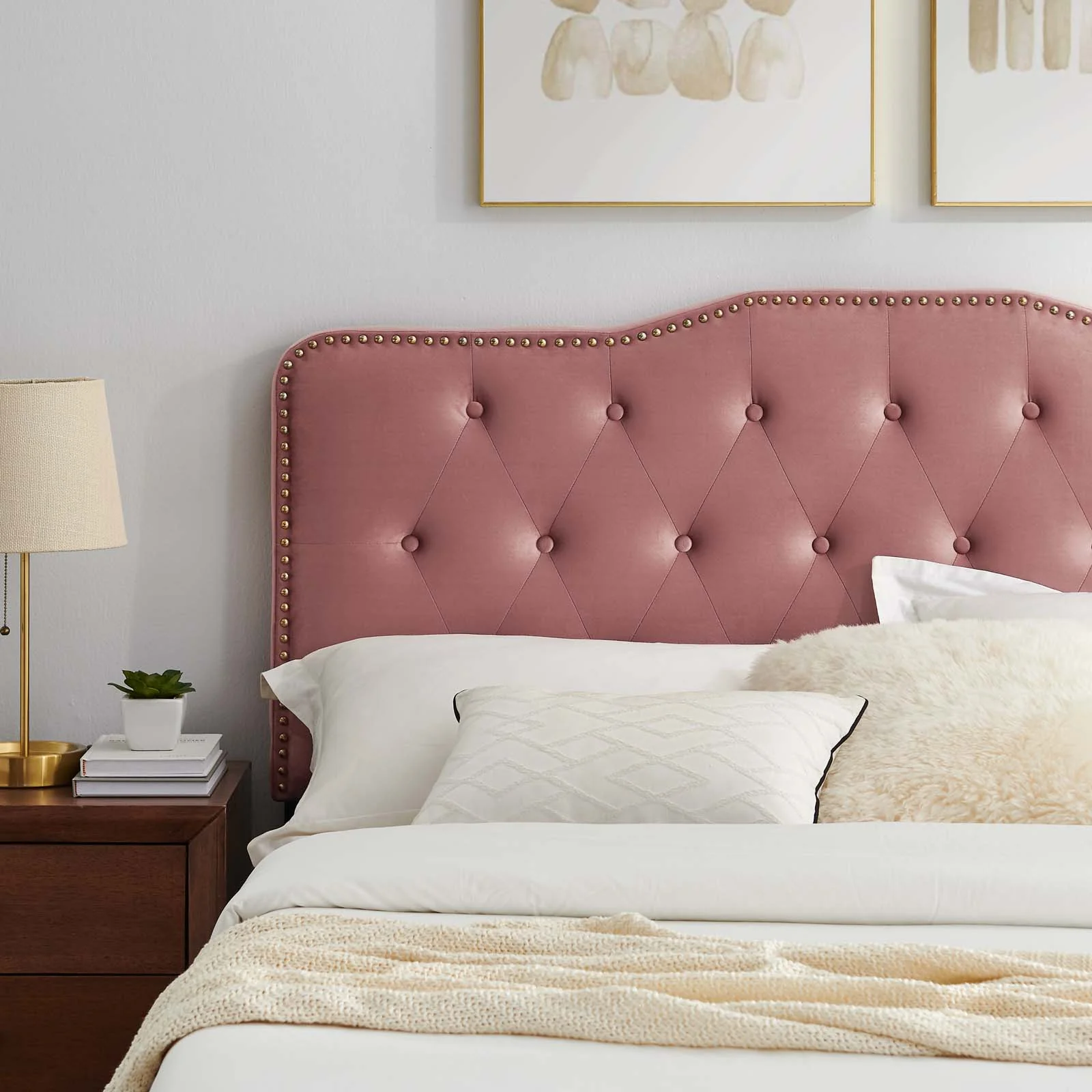 Amber Tufted Performance Velvet Twin Platform Bed By Modway - MOD-6778 - Image 17